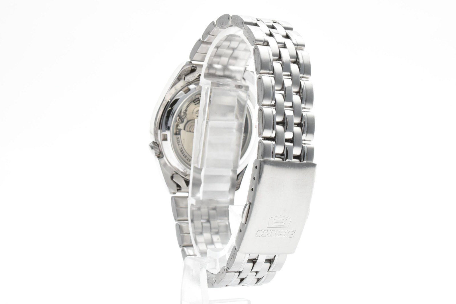 [Exc+5] SEIKO 5 7S26-01V0 Automatic Silver Dial 12/6 Numeral Men’s Watch 18cm