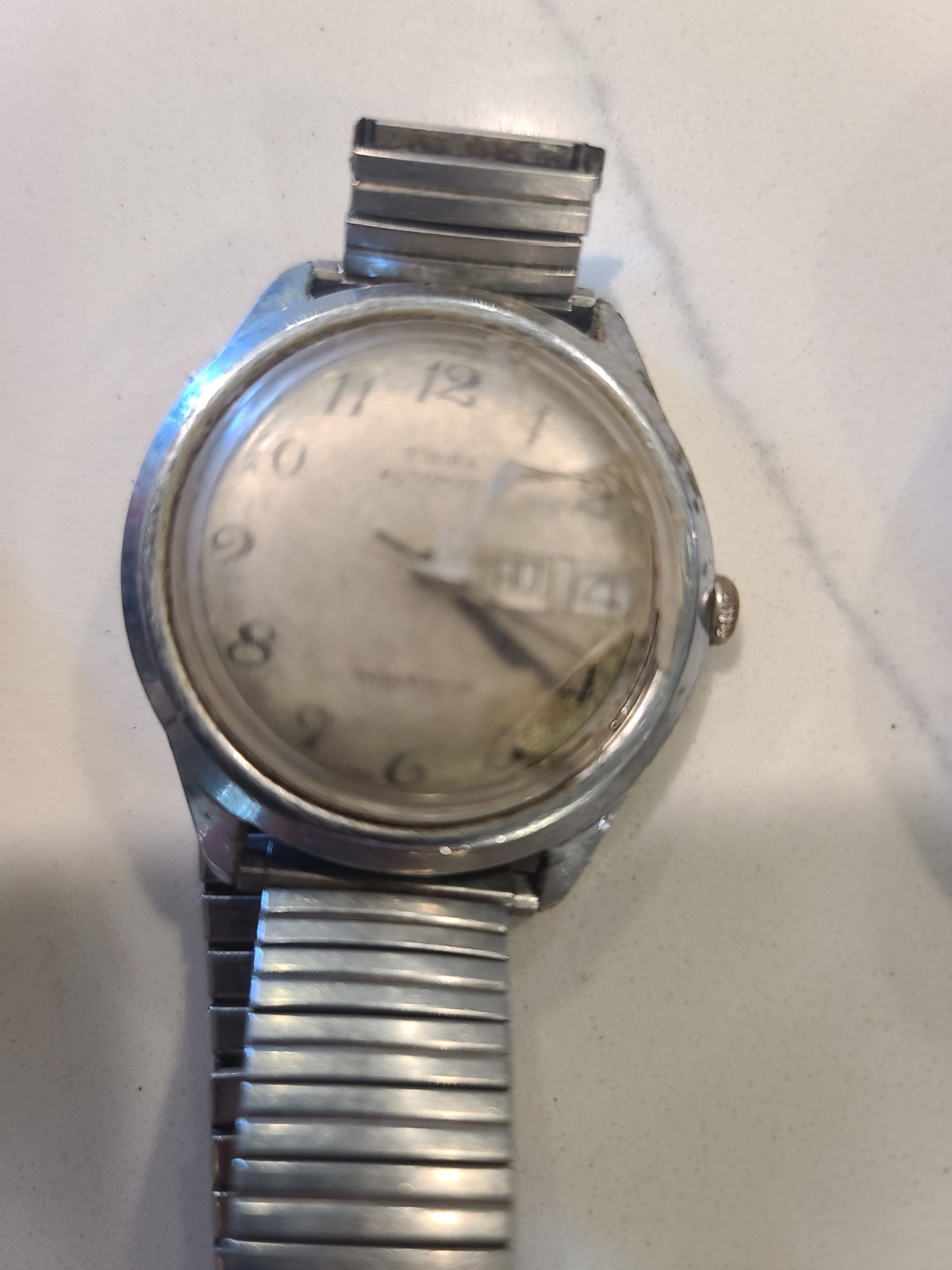 Vintage Watch Lot Timex Benrus Seiko Pulsar Waltham Accurist Parts/Repair 20+