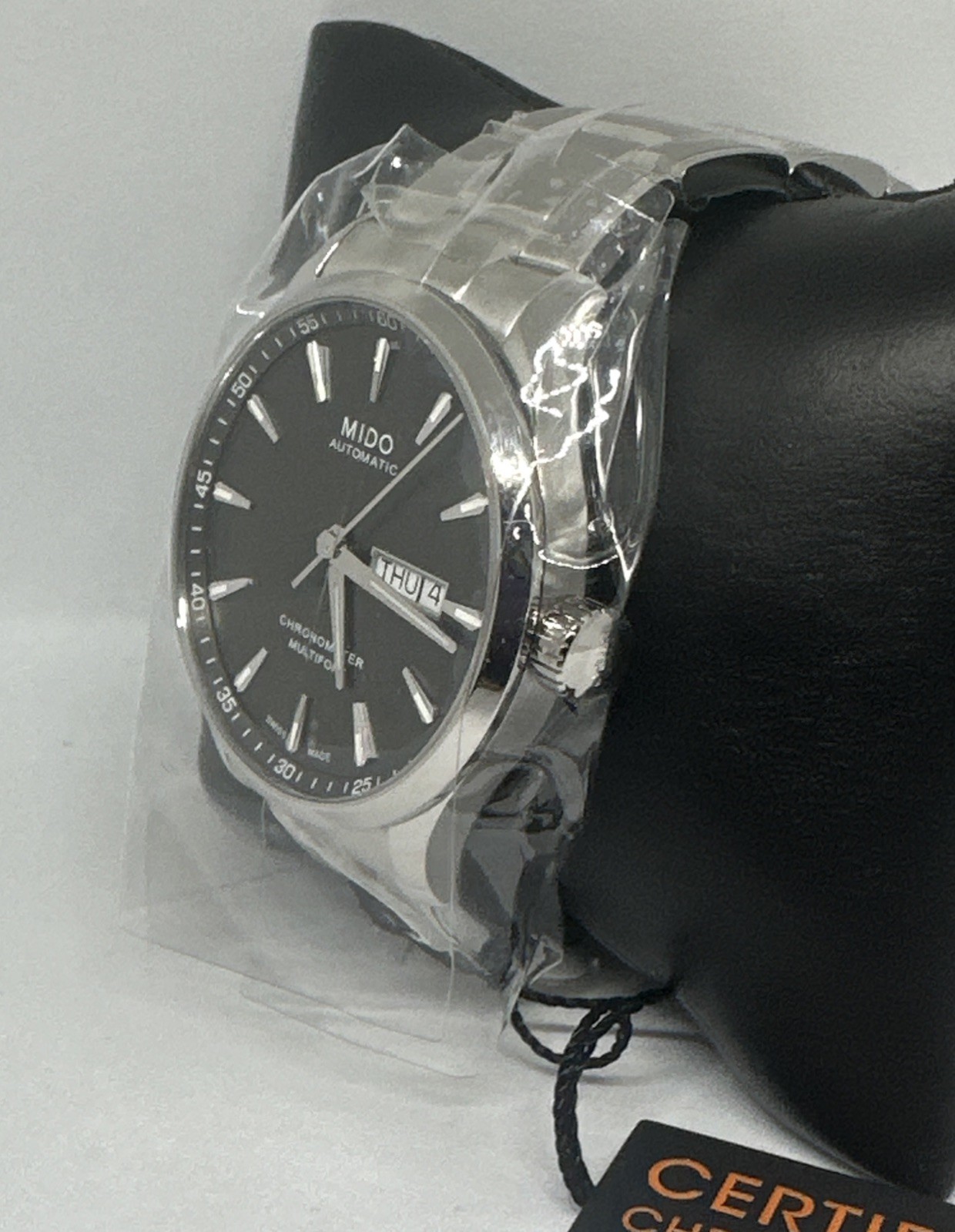 Mido Multifort M038.431A Men’s Silver Stainless Steel Chronometer Watch HME846