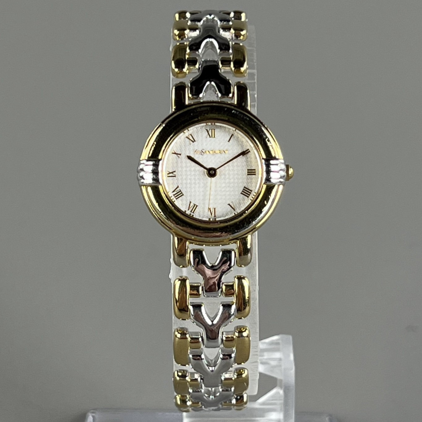 YVES SAINT LAURENT Vintage Ladies Watch 23mm Quartz 5430-F43071 Cal.5430M