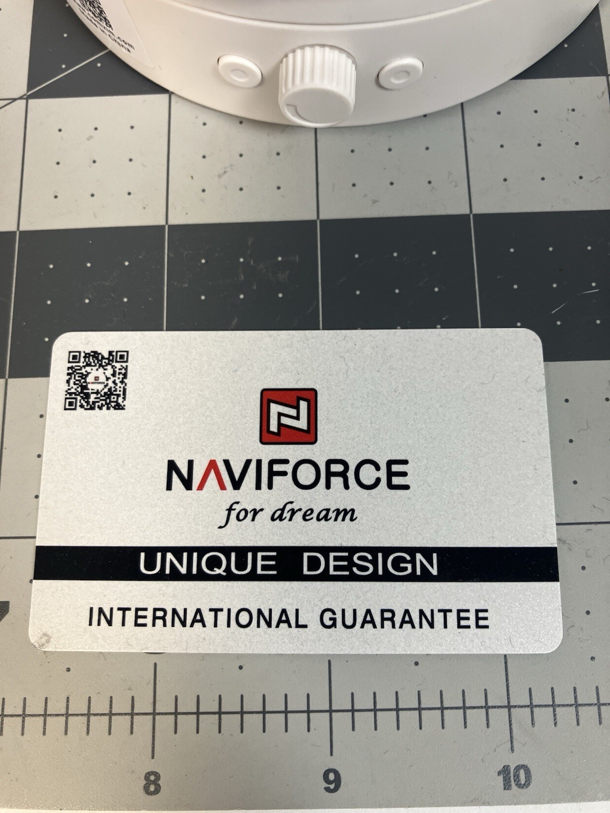 Naviforce Men NF9197 Sport Blue Leather Quartz Analog Diigtal 46mm Watch 7 1/2″