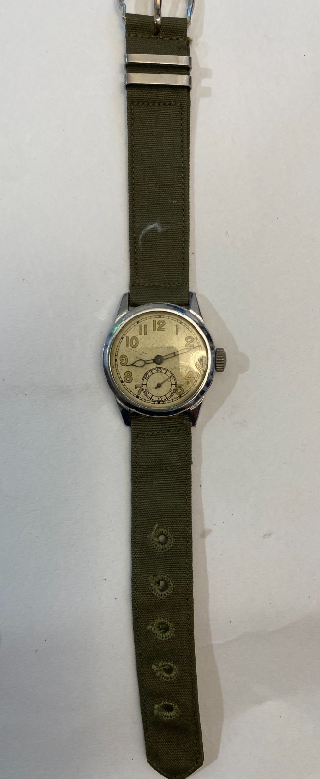 WWII ORD DEPT US Army Watch Hamilton 987A 17J OD-14354 Parts | Vintage Authentic