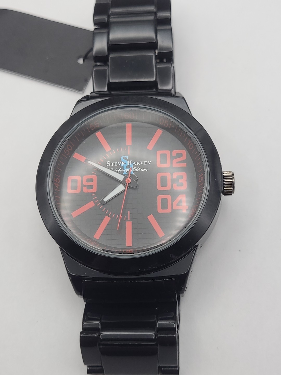 Steve Harvey Celebrity Edition Analog Quartz Watch New Battery Working