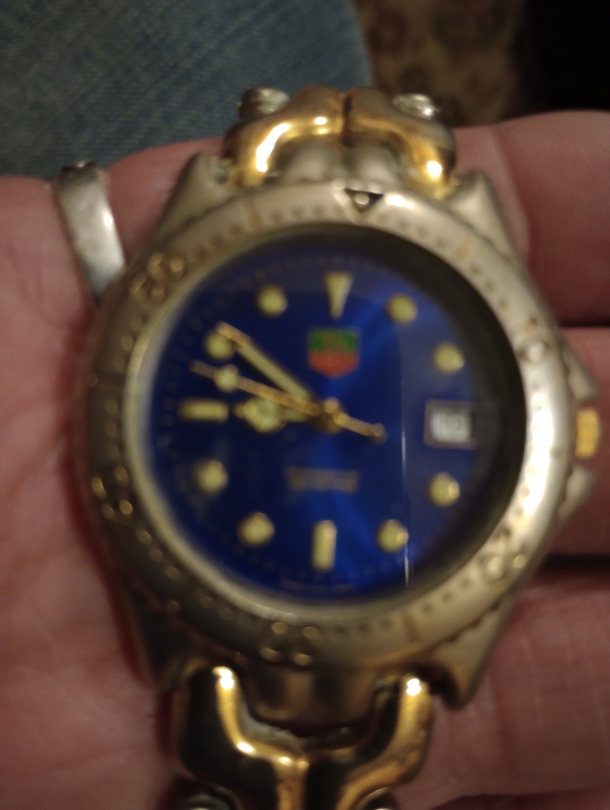 TAG Heuer Professional Blue Unisex Adults Watch – 972.613