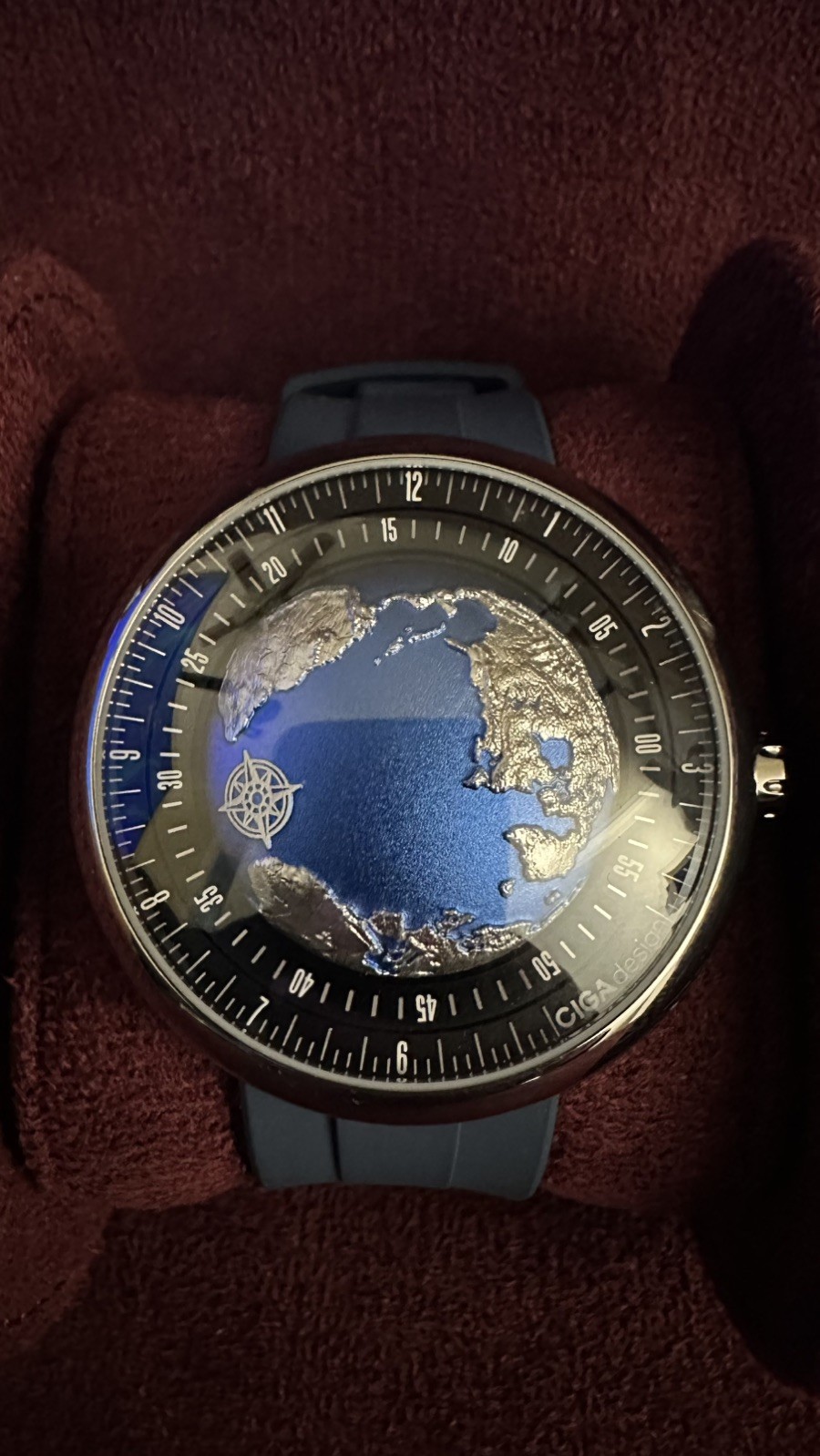 CIGA Design Blue Planet II Titanium 46mm case | Ships with 3 additional bands