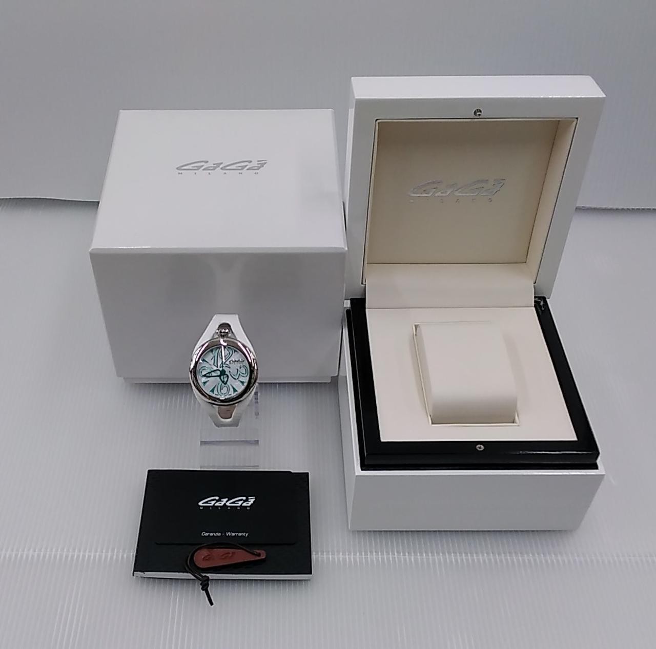 [A4N] Gaga Milano Manuale 35mm 6070.04 Quartz Analog Ladies Watch [r4n]