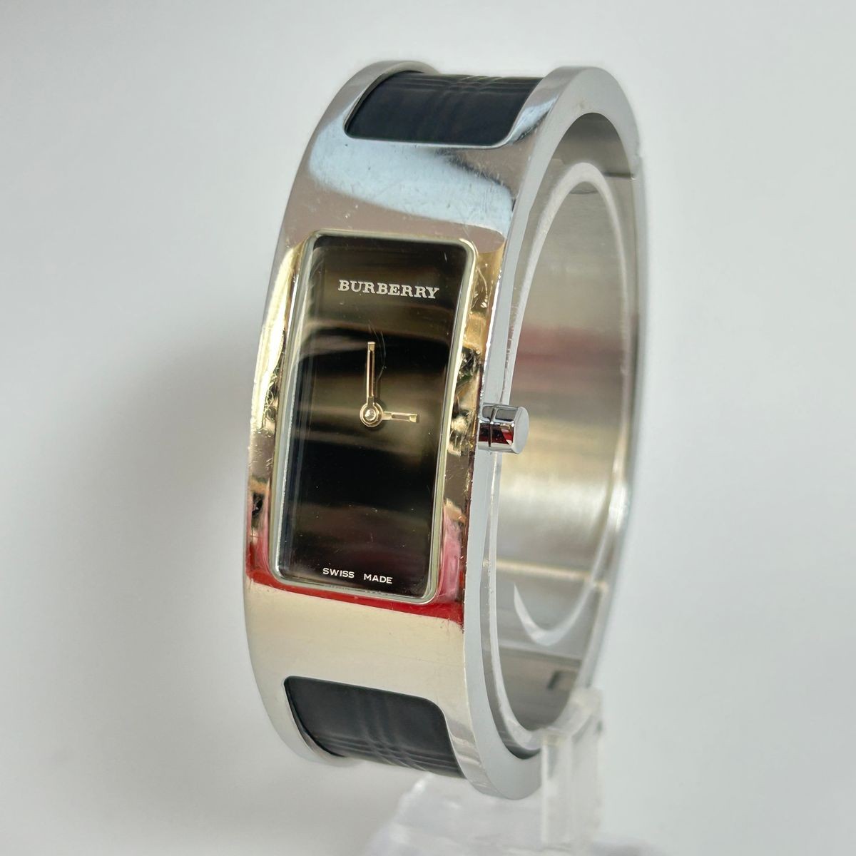 BUBERRY Burberry bangle black quartz ladies