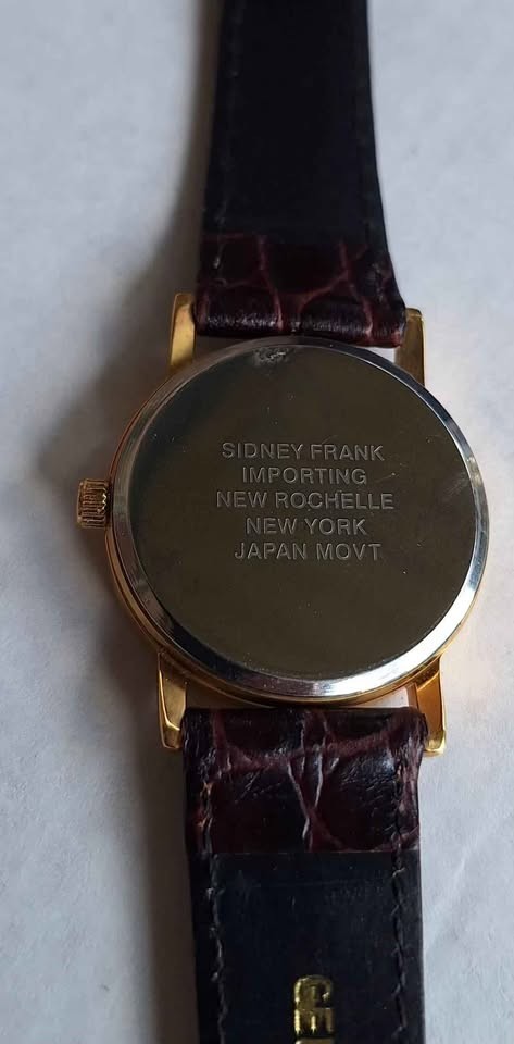 Jägermeister Gold Tone Watch New