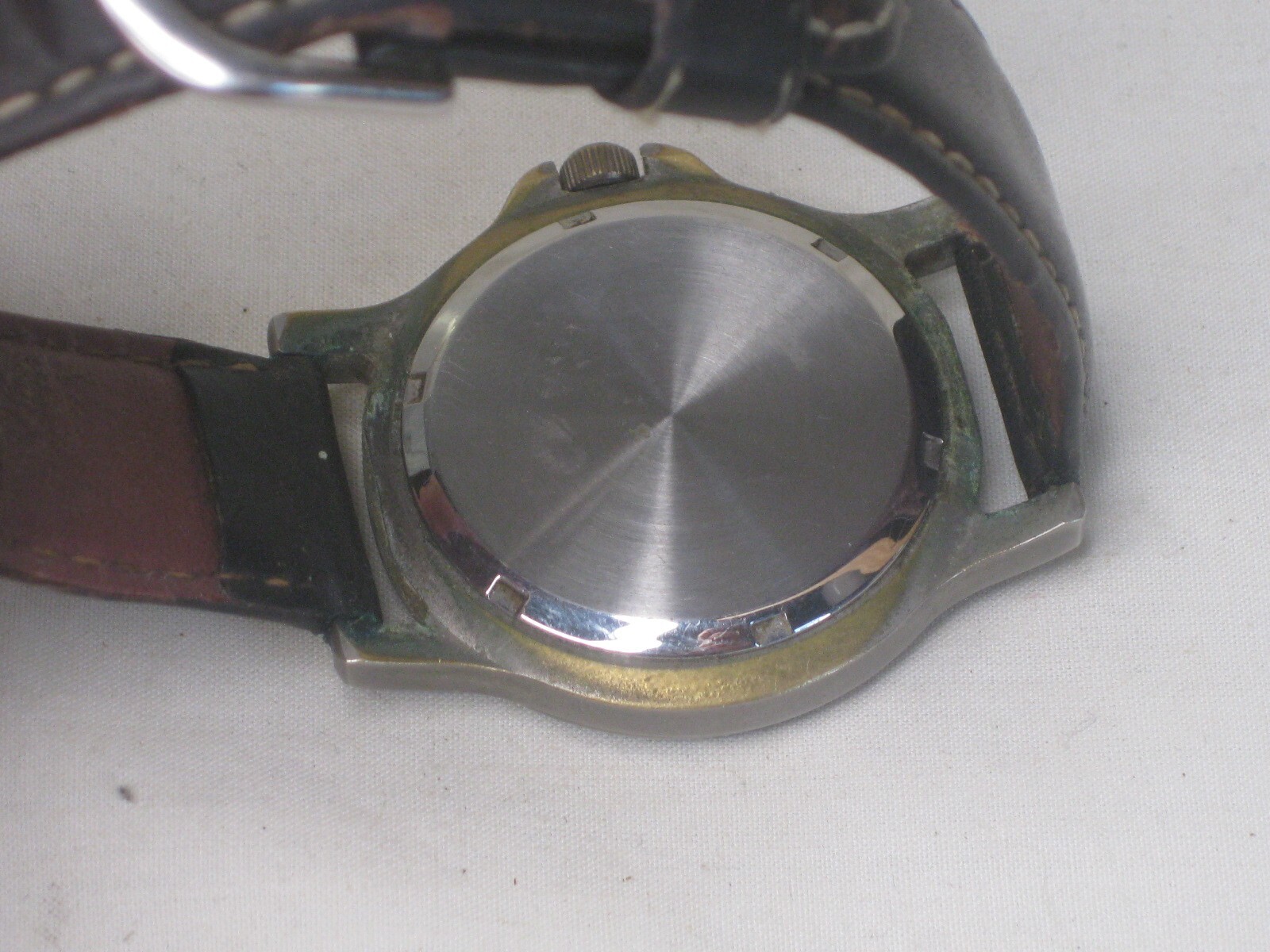 vintage RALSTON PURINA logo DAVENPORT 2 SAFE YEARS wristwatch award watch