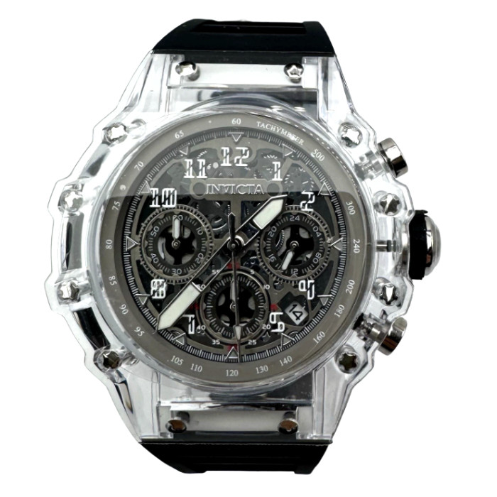 Invicta Racing Vaulthan Unisex Quartz Chronograph Tachymeter Watch 44mm 69681