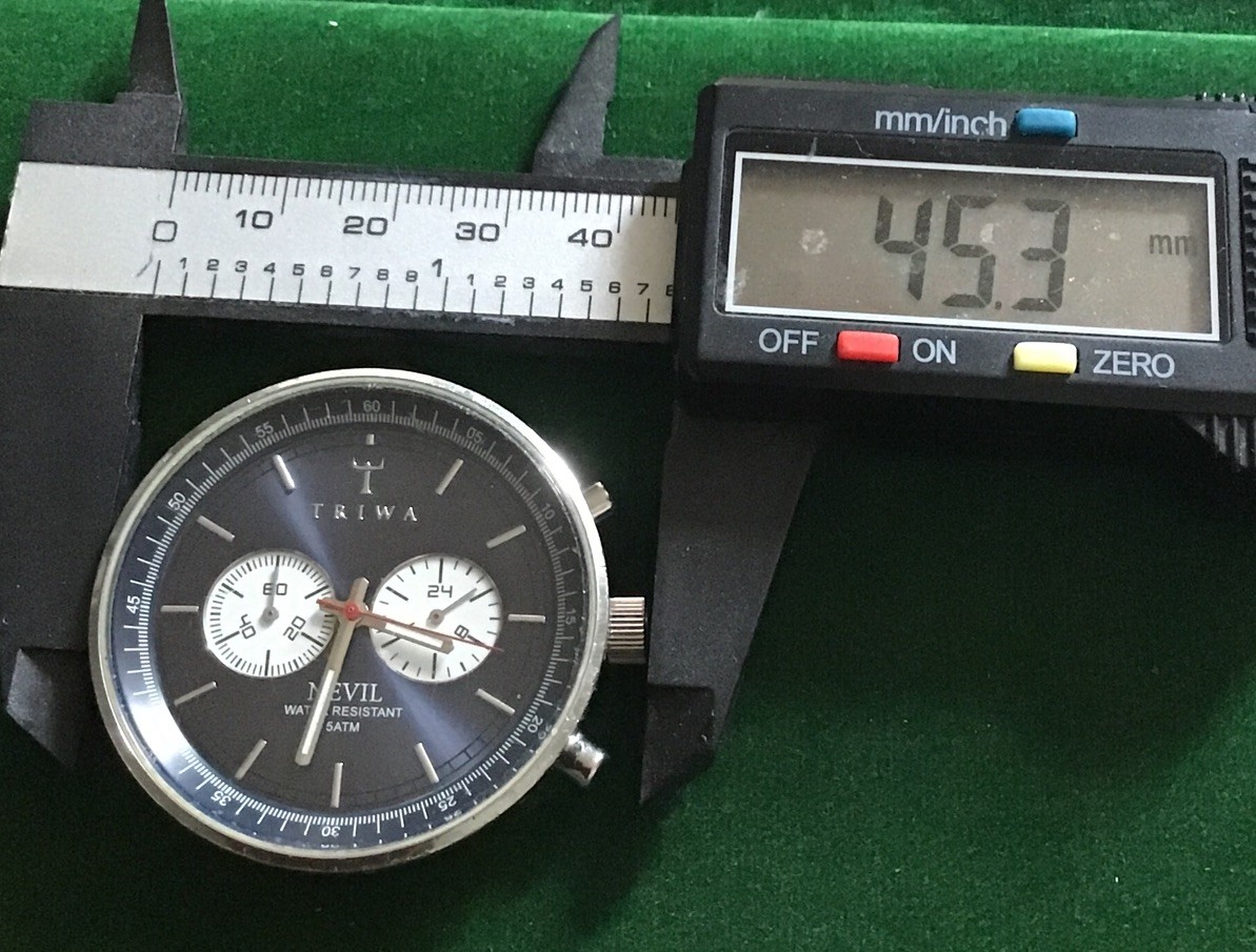 Triwa Nevil Men’s Watch Head Designed In Sweden Large Face Working Quartz S/r