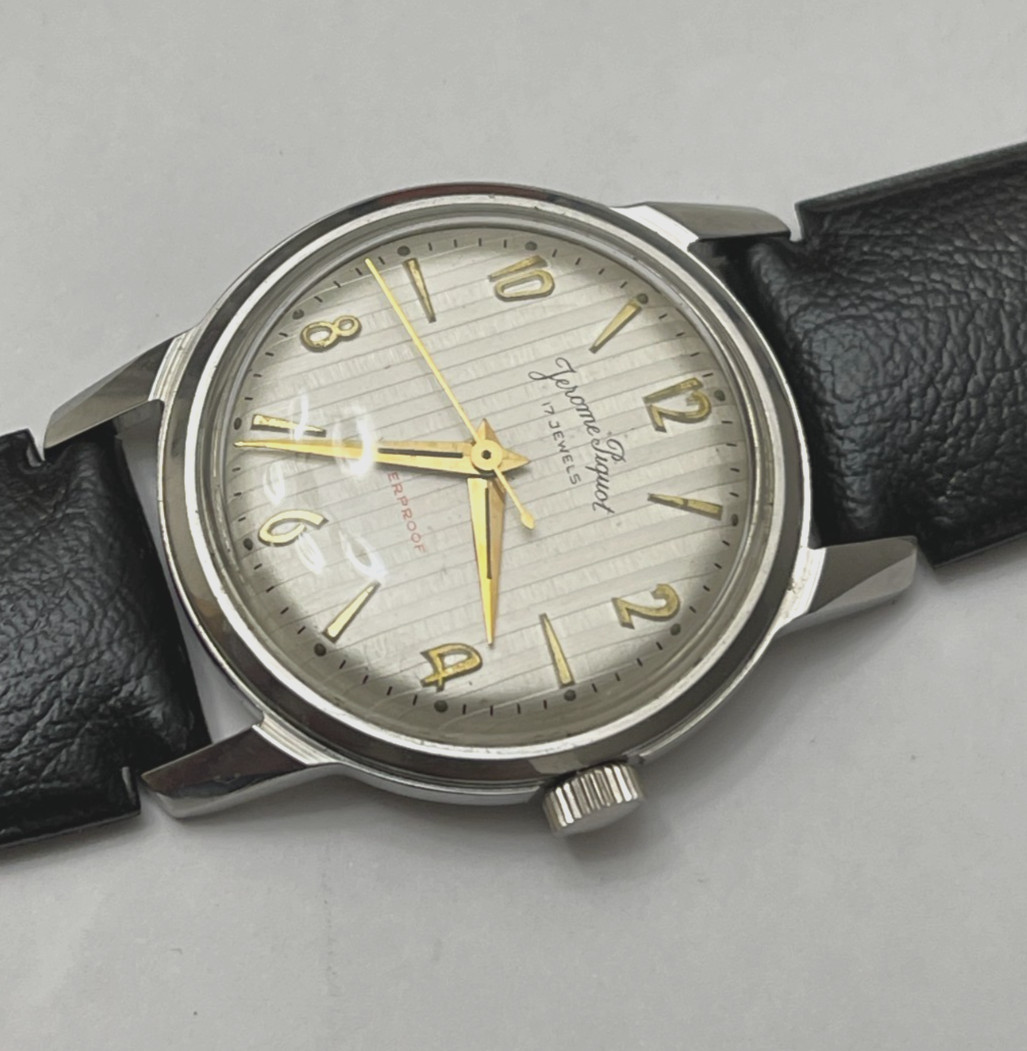 Vintage 1960’s Jerome Piquot 17 Jewels Mechanical Watch- Excellent Condition