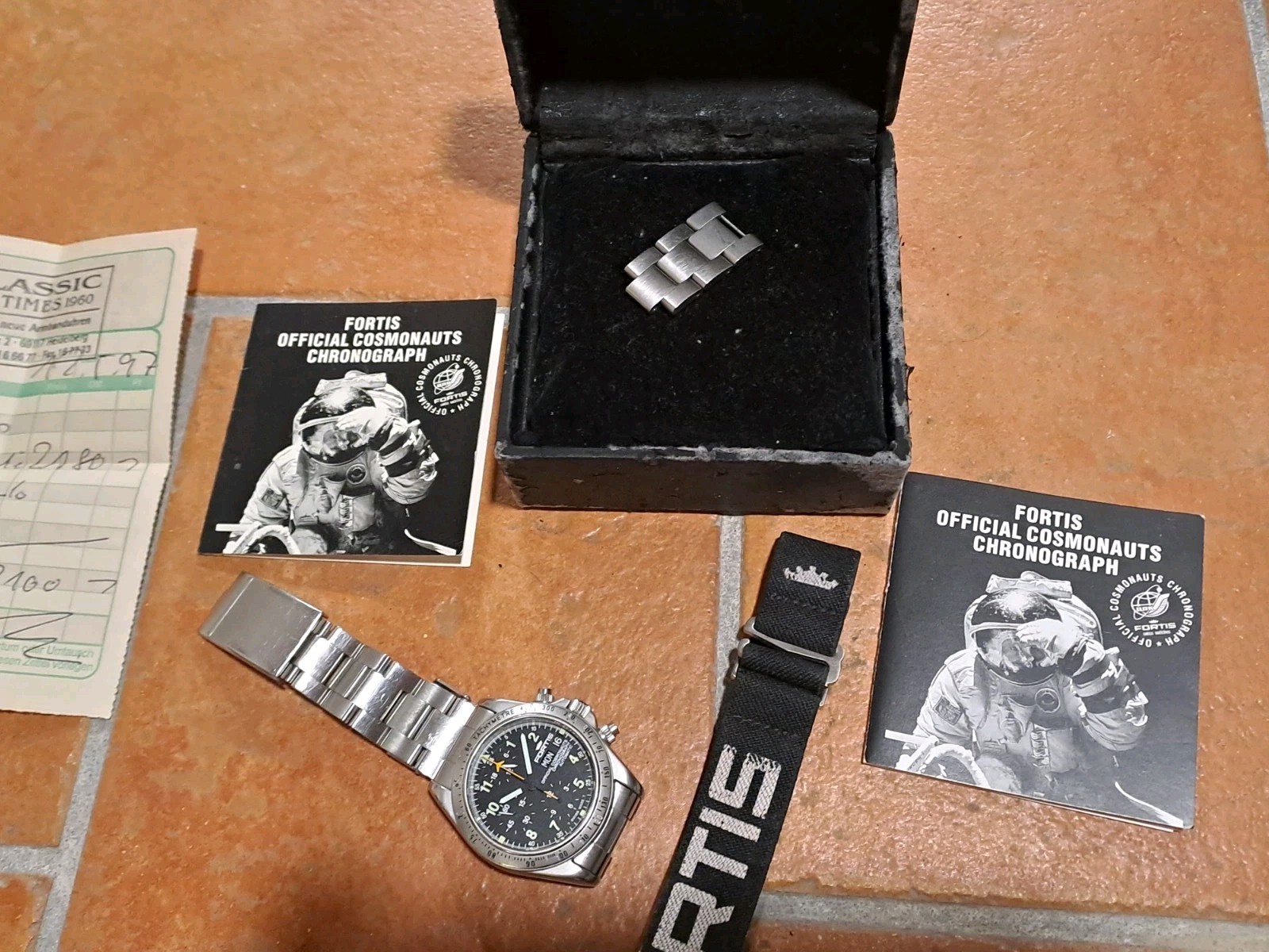 Fortis 602.22.142 Official Cosmonauts Cronograph Automatic Lemania 5100
