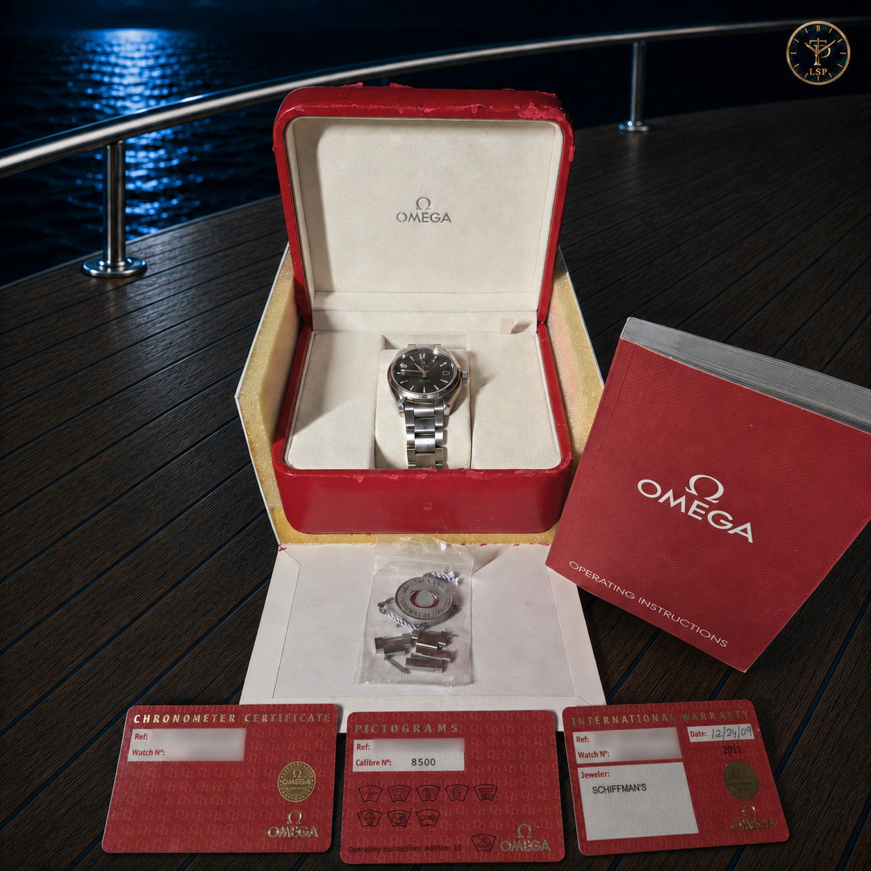 OMEGA Seamaster Aqua Terra Grey Teak Dial 38.5mm 231.10.39.21.06.001