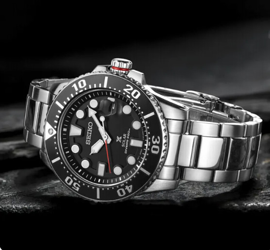 Seiko Watch PROSPEX Series Black Dial Watch SNE551P1