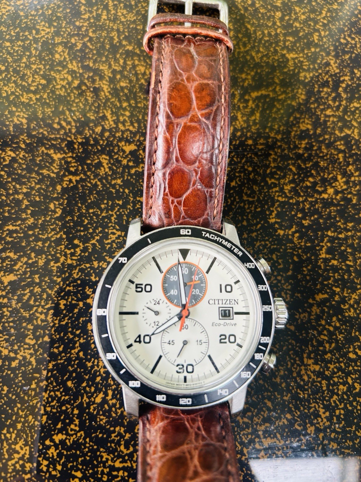 Citizen Eco-Drive Chronograph Tachymeter Men’s Watch REF. B612-S111684