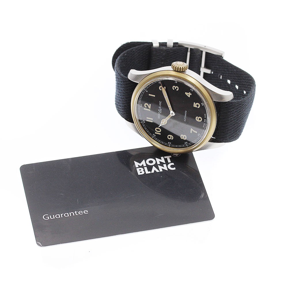 MONTBLANC 1858 116241 black Dial Automatic Men’s Watch_959552