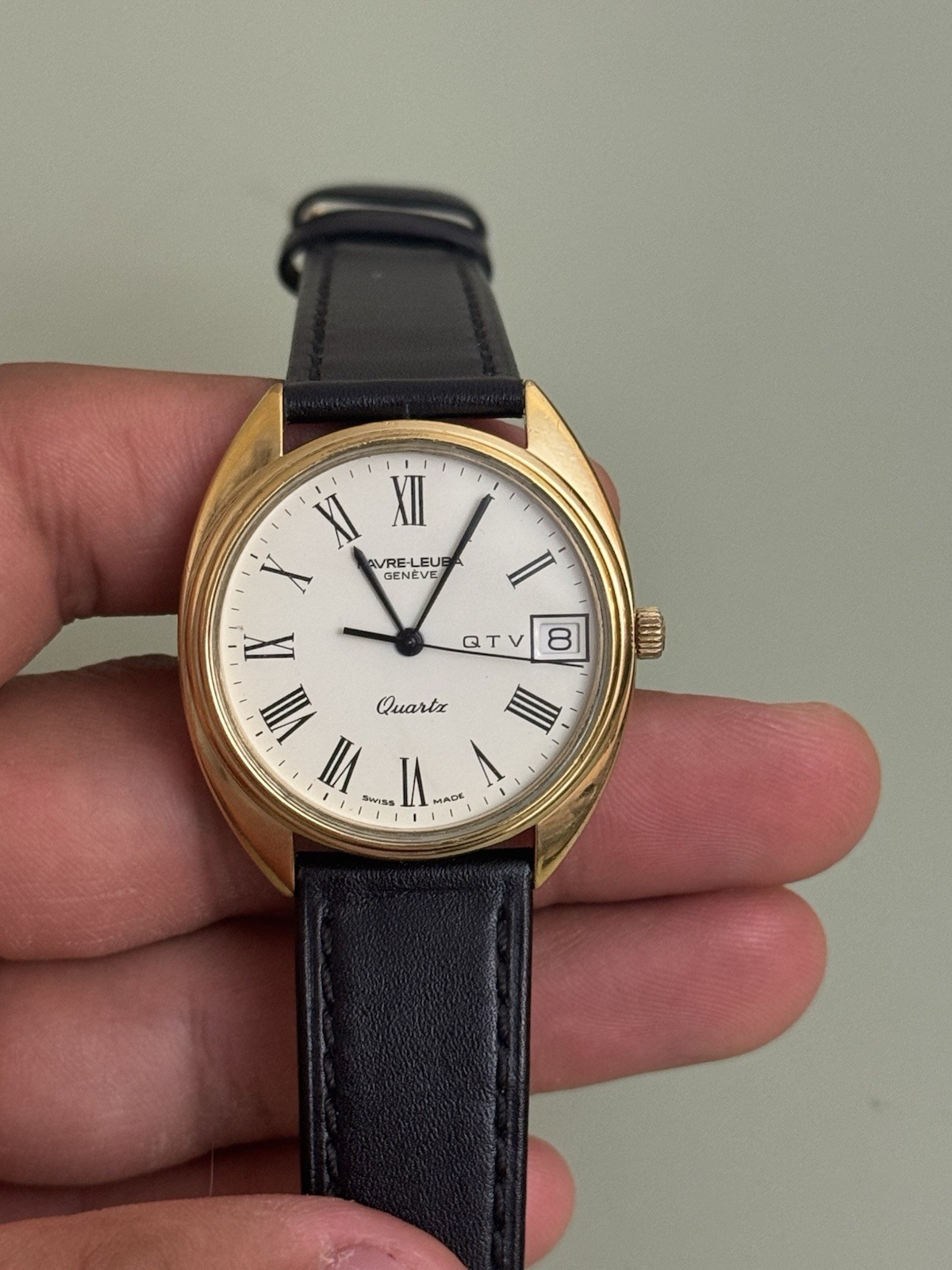 Vintage Favre Leuba cal 940.111 QTV Dial