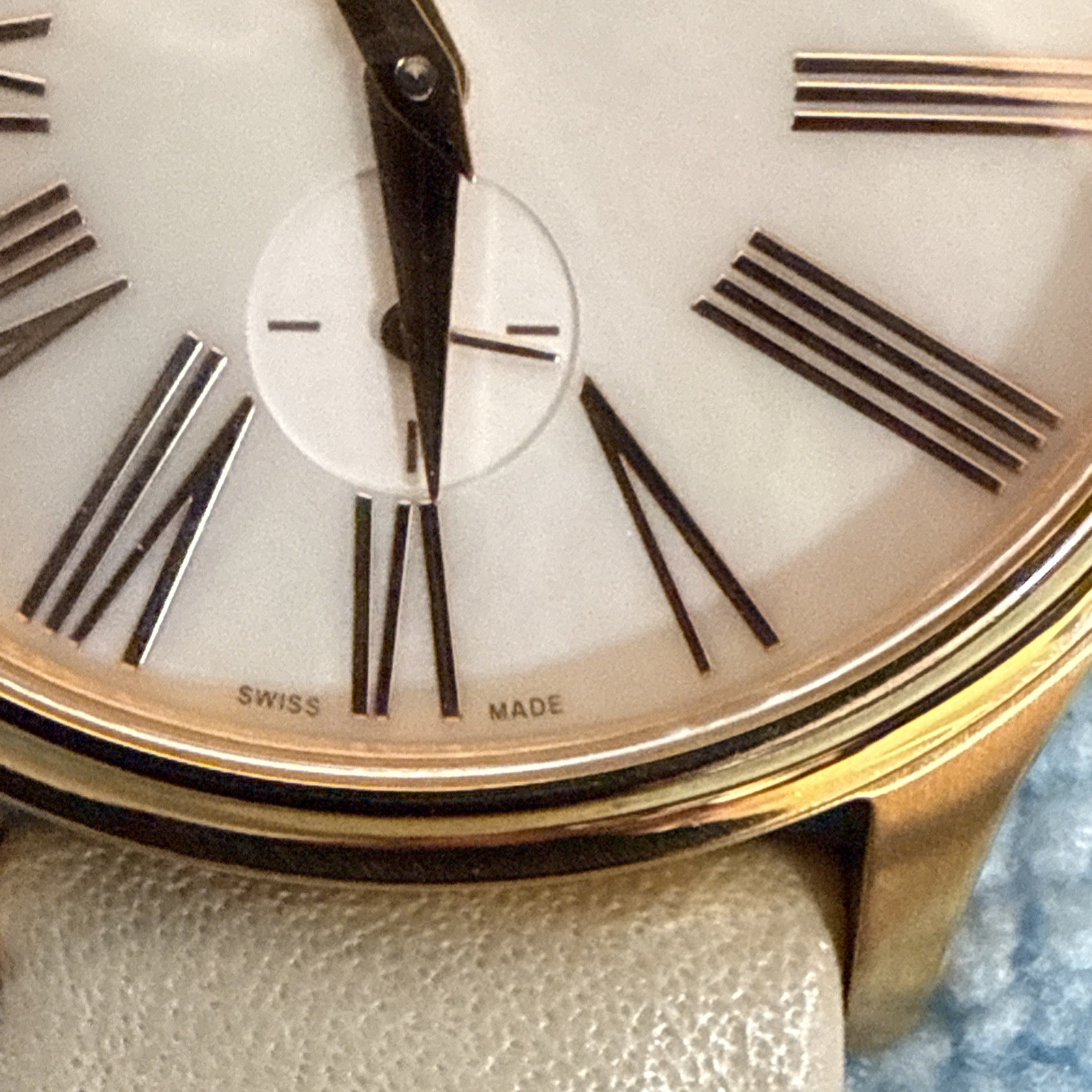TISSOT BELLA ORA ROSE GOLD PVD OVAL CASE LADIES WATCH T103.310.36.113.01
