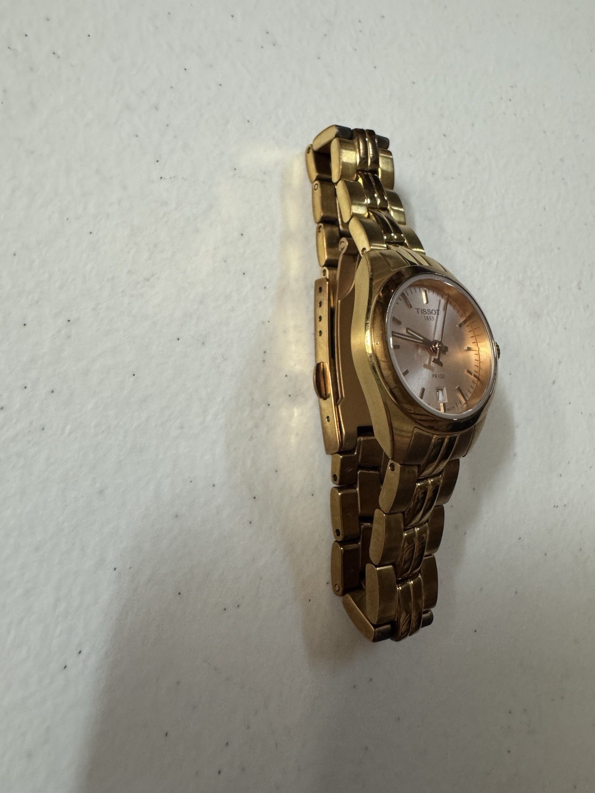 Tissot PR 100 Lady Small Rose Gold PVD Swiss Quartz Watch T101010 A