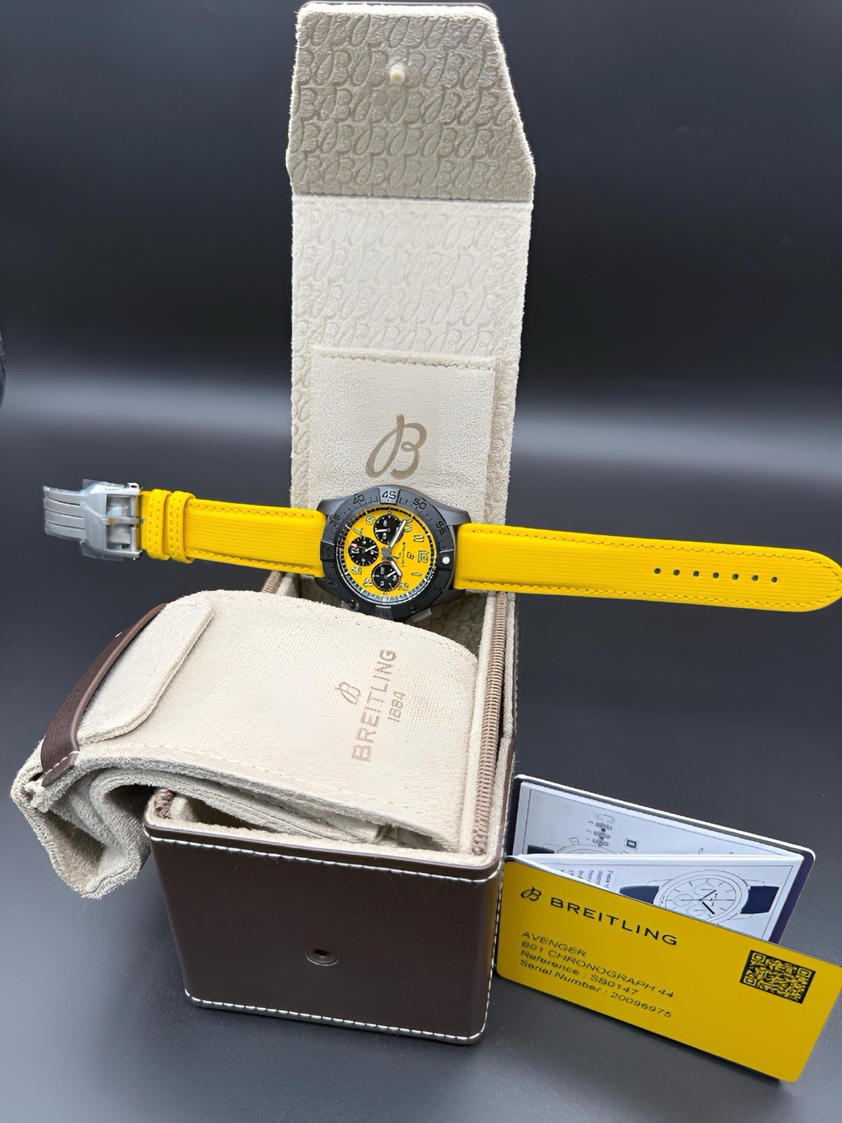Breitling Avenger B01 Chronograph 44 Night Mission SB0147101I1X1 Brand New 2026