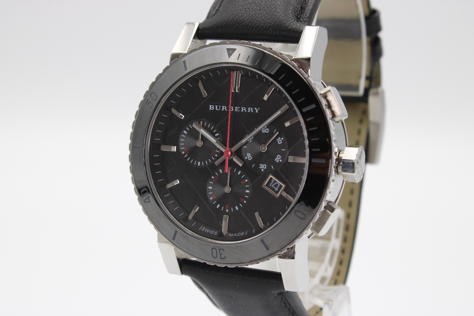 BURBERRY The City BU9382 Chronograph Black Dial Men’s Watch 42mm