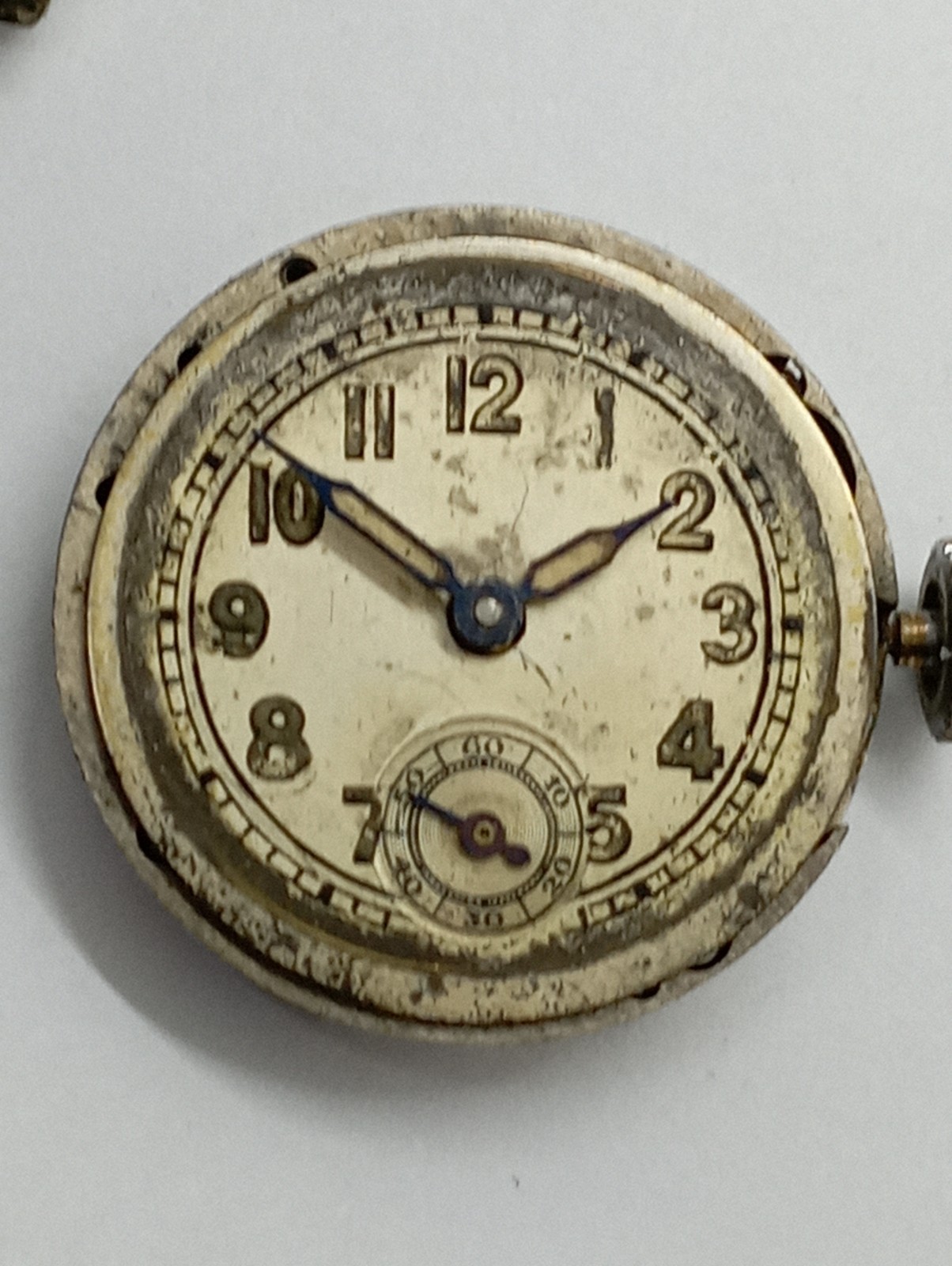 Vintage Tank Watch Cal. Cupillard 233 From 1920’s Military Working Very Well