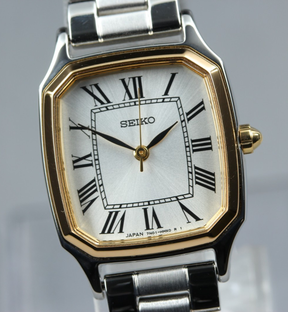 [ MINT w/ BOX ] SEIKO United Arrows 7N01-HAD0 23mm Silver Dial QZ Women’s Watch