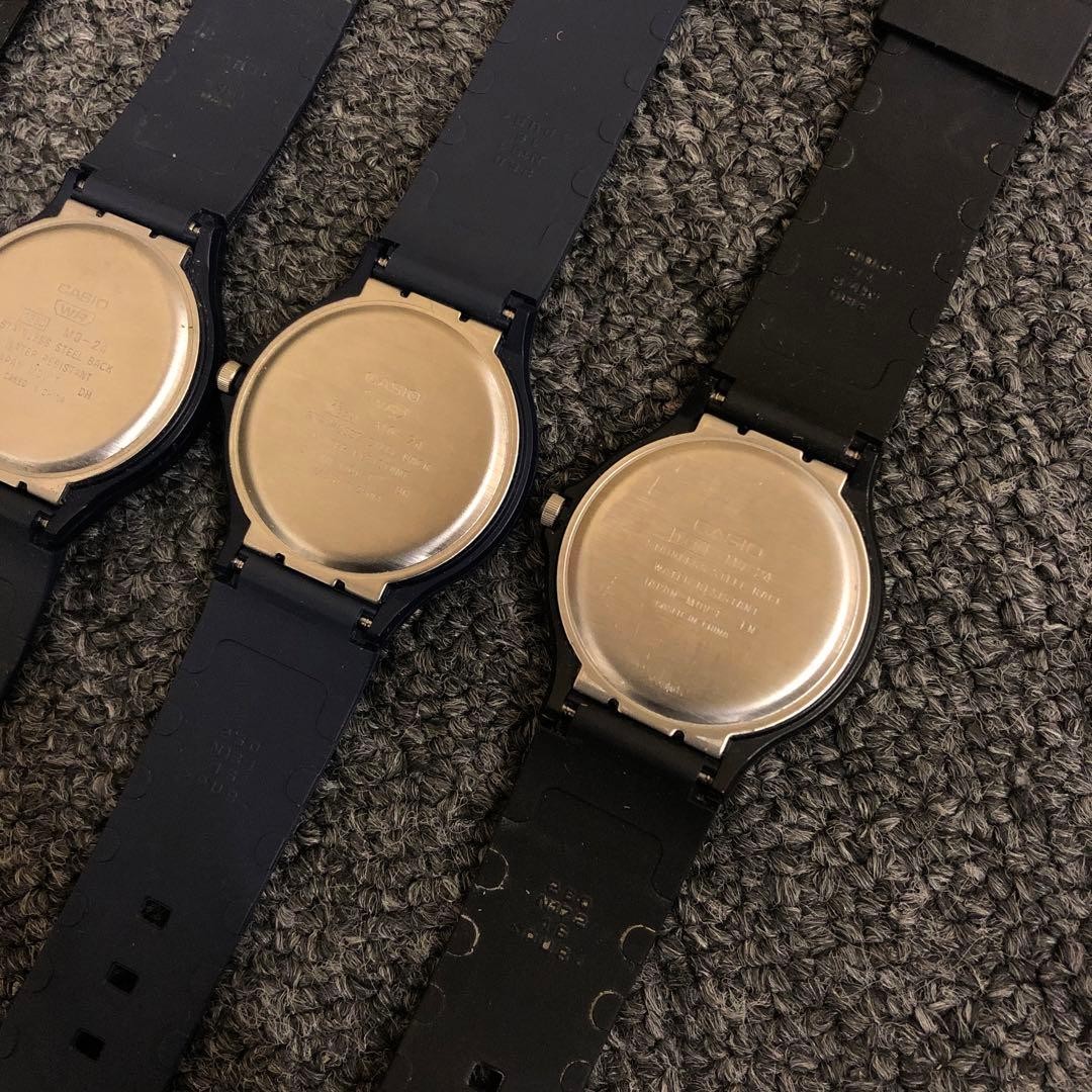 Buy It Now: Set of 4 CASIO MQ-24 Watches