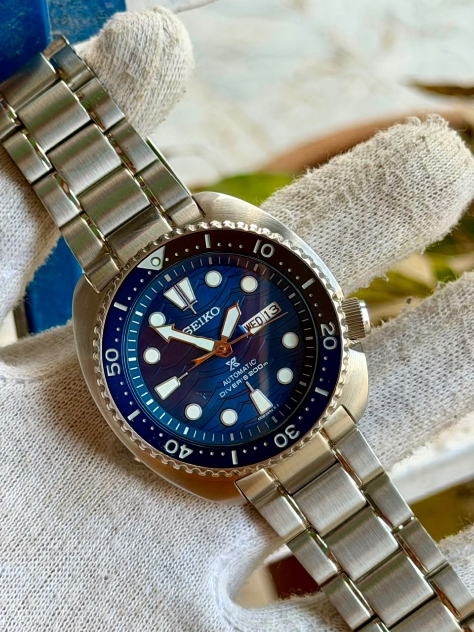 Seiko Prospex “Save the Ocean” Special Edition Turtle (Model: SRPD21 / SRPD21K1)