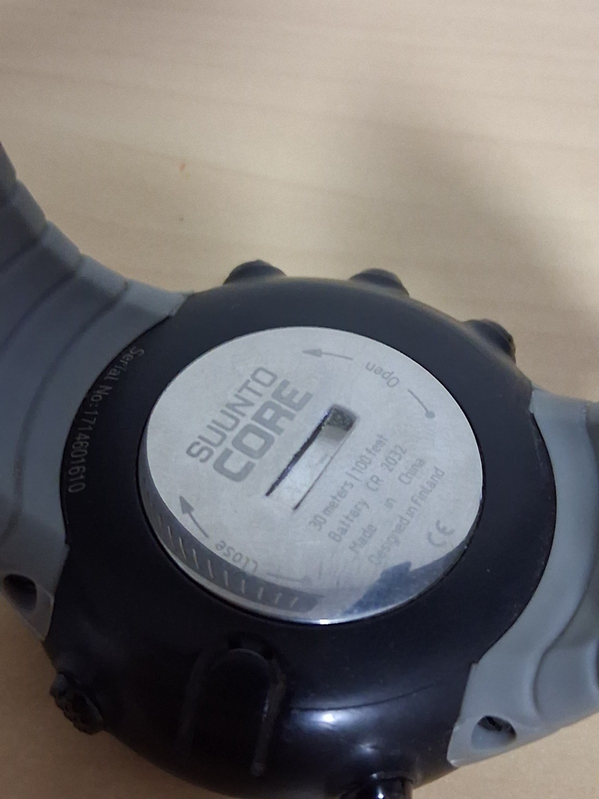 Suunto Core Black Digital Watch Altimeter Barometer Compass Outdoor Nylon Band