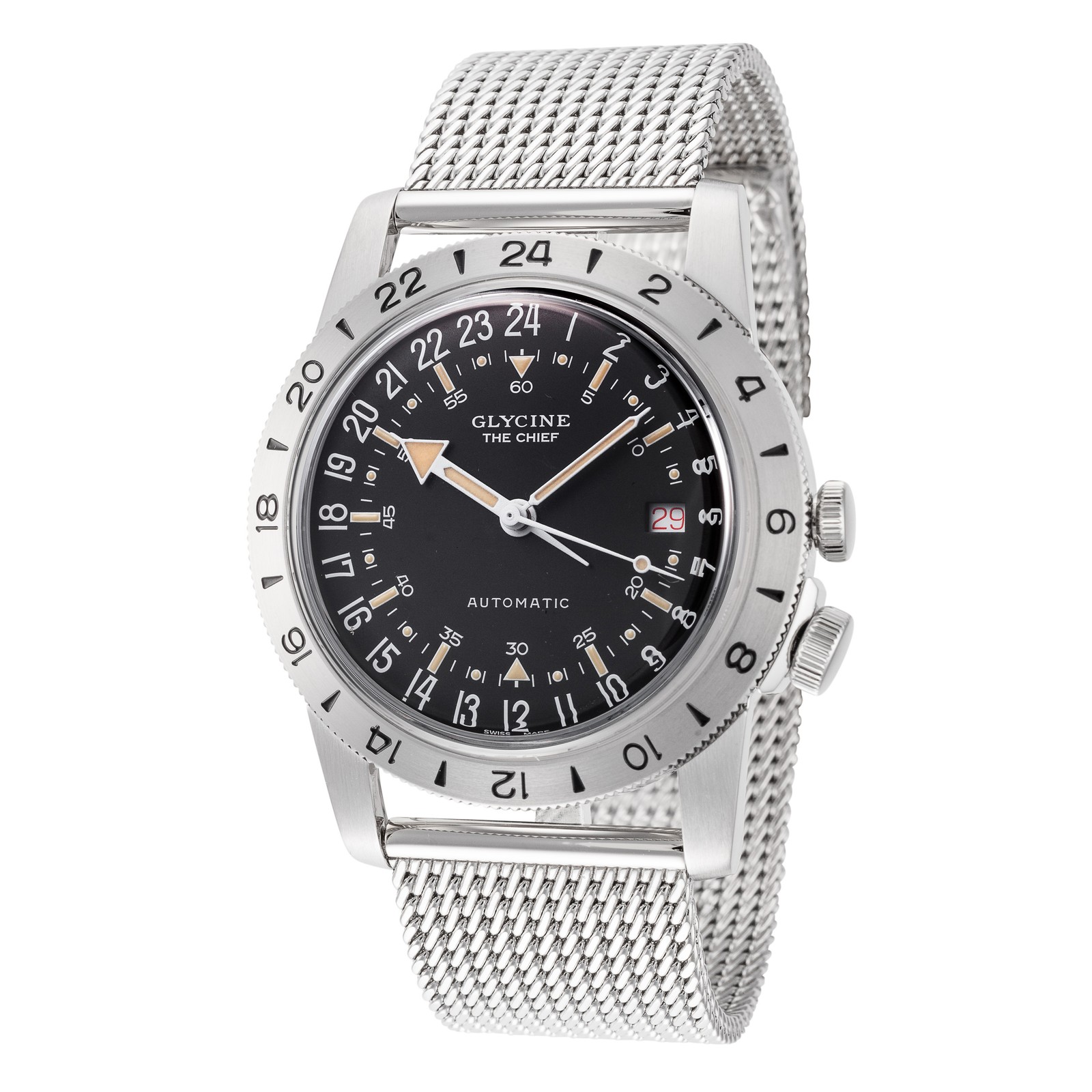 Glycine Men’s Airman The Chief Purist 40mm Automatic Watch GL0468