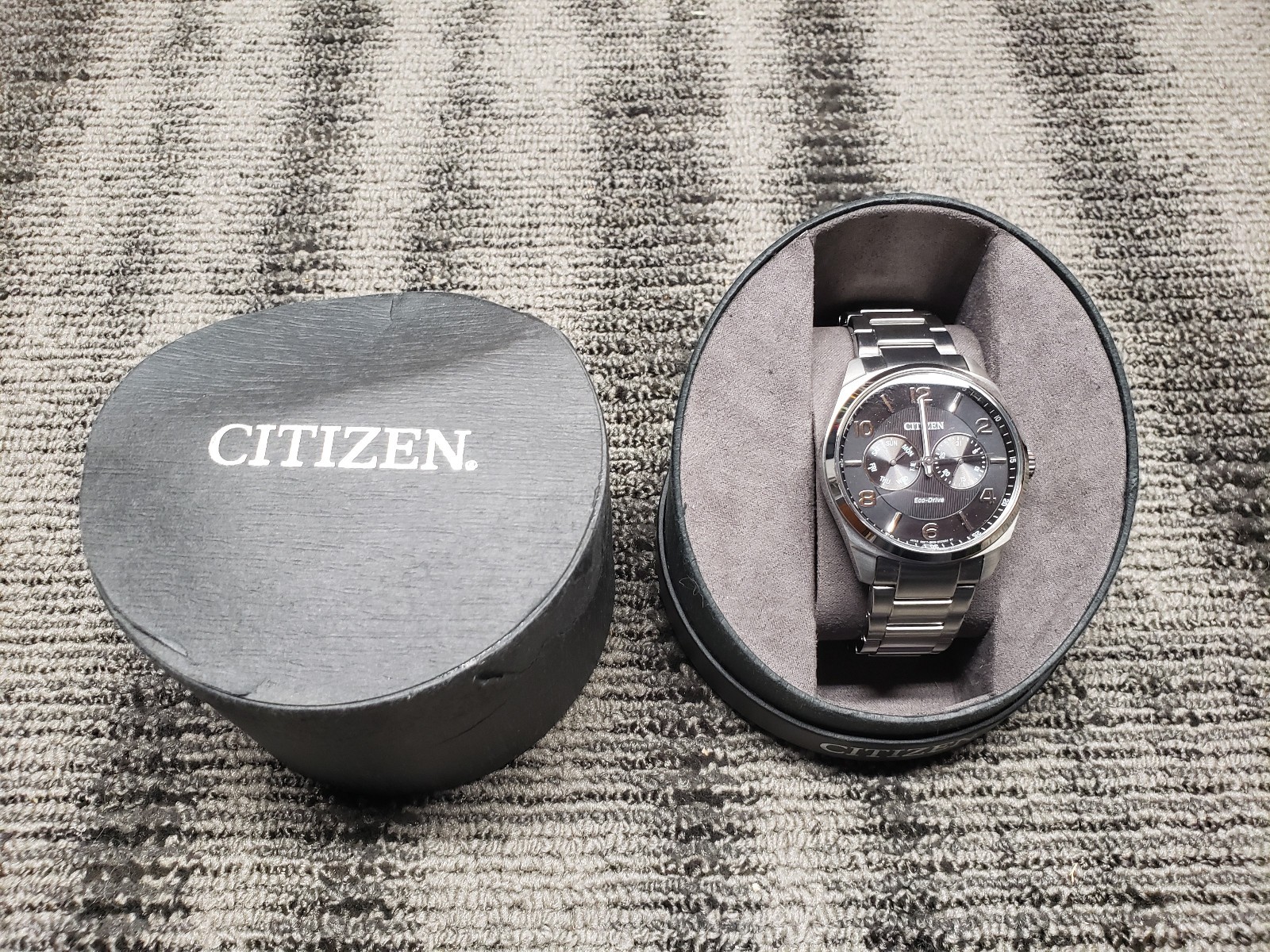 Mens Citizen Eco-Drive Watch/ Stainless Steel/ 8635-S083796, 791022135,Excellent