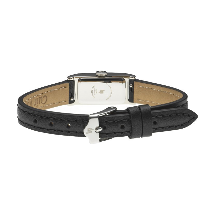 Lip Churchill T13 Baguette 671931 Womens Leather Strap White Dial 23.5×41.5mm