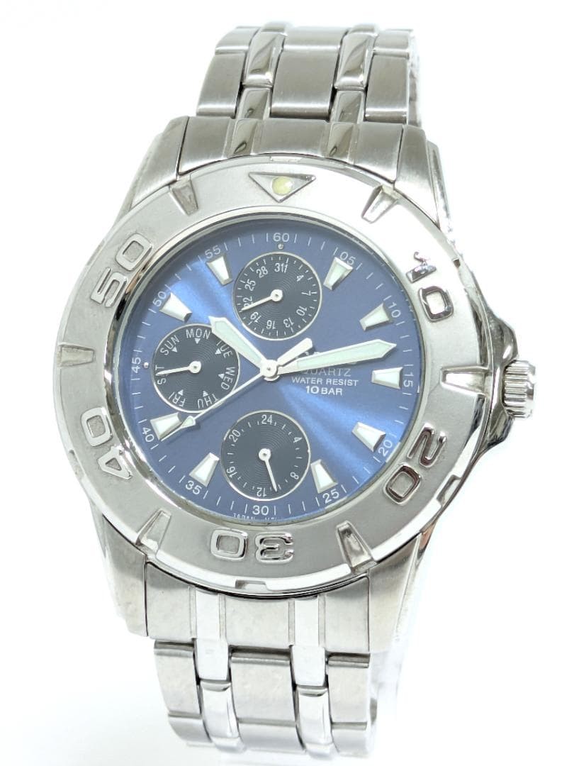 Casio Men’s Quartz Multifunction Navy Dial Watch