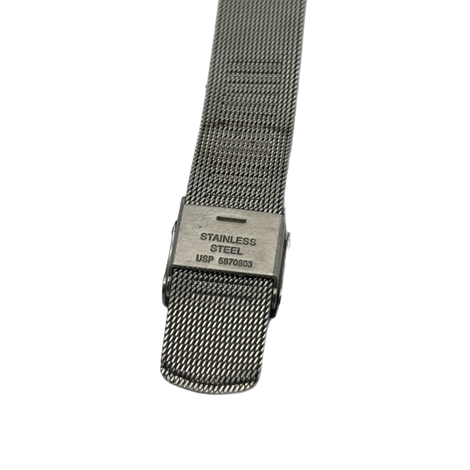 Skagen 358SSSD Ladies Quartz Watch Silver Steel Mesh Bracelet New Battery Tested