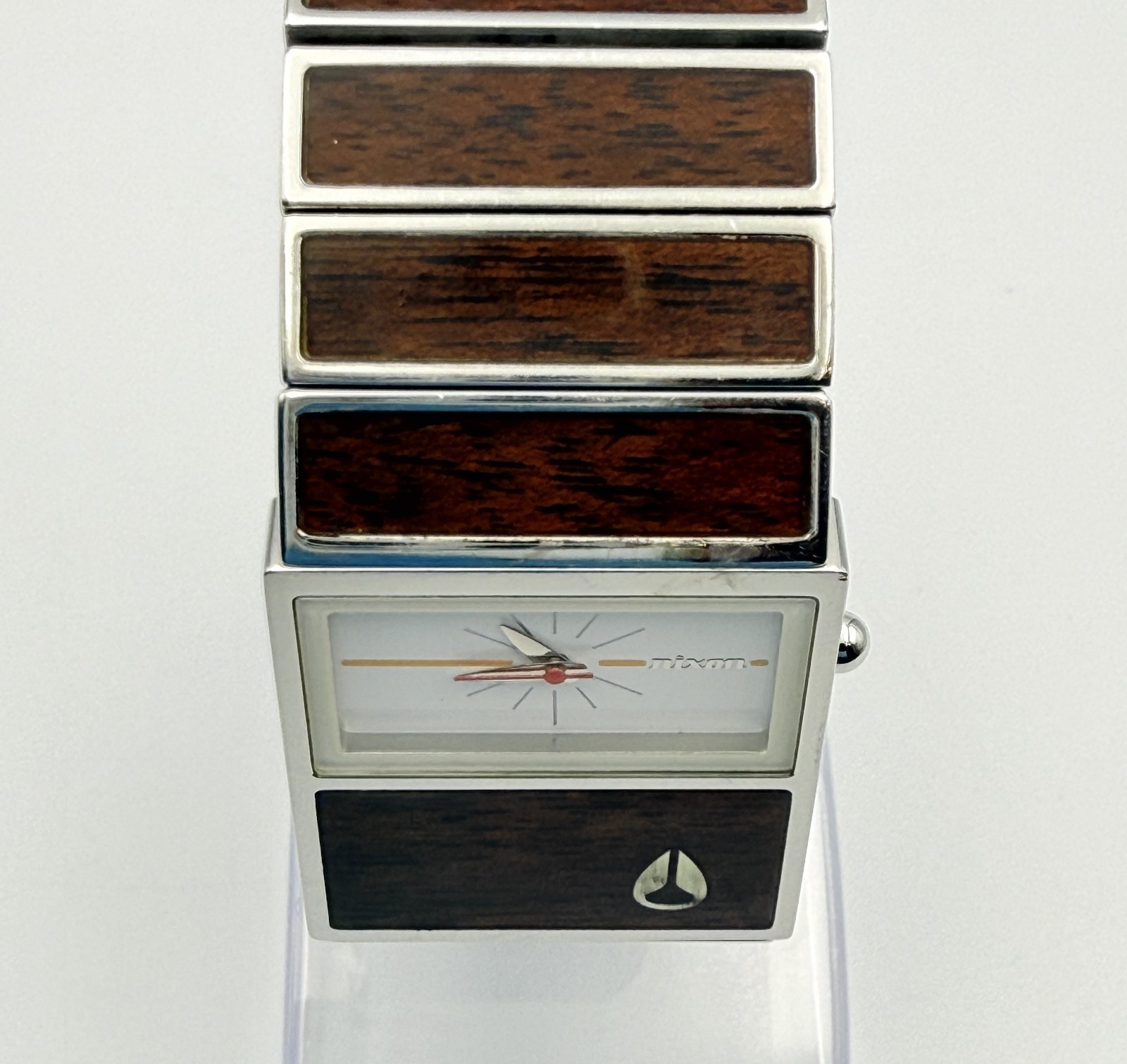 Nixon The Chalet Wood Panel Quartz Watch Wrist 18cm (7.1in) – Rank B