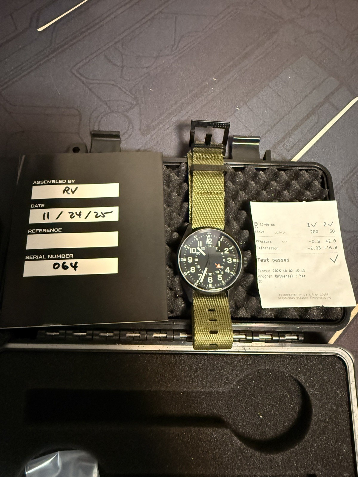 Sangin Overlord – Special Edition – Brushed Military Watch