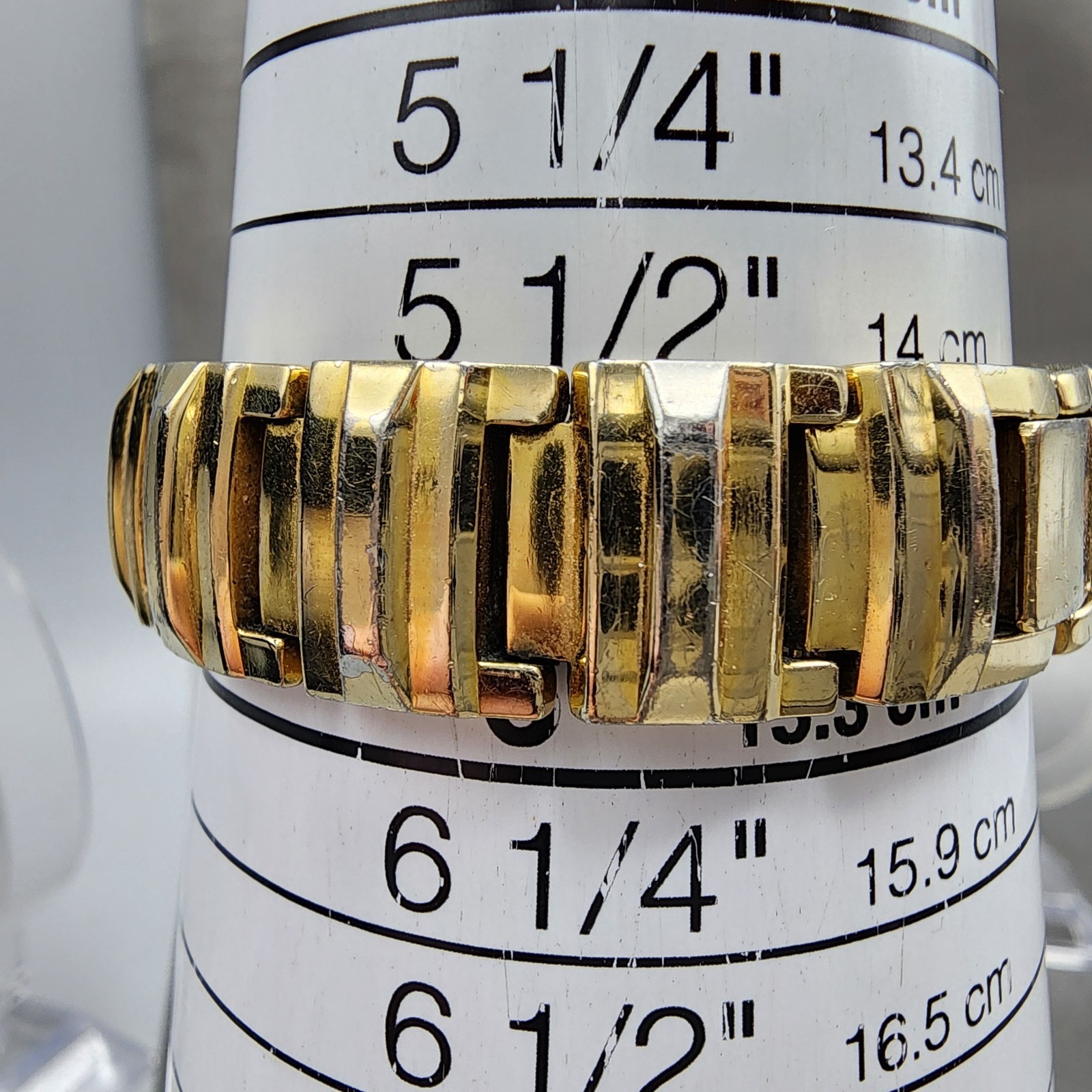 Citizen Tank Watch Women 14mm MOP Dial Gold Tone Rectangle New Battery Vintage