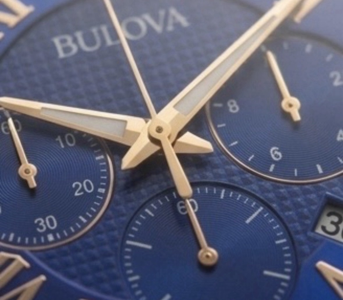 Bulova Wilton 97B170 Blue Dial Chronograph Men’s Watch
