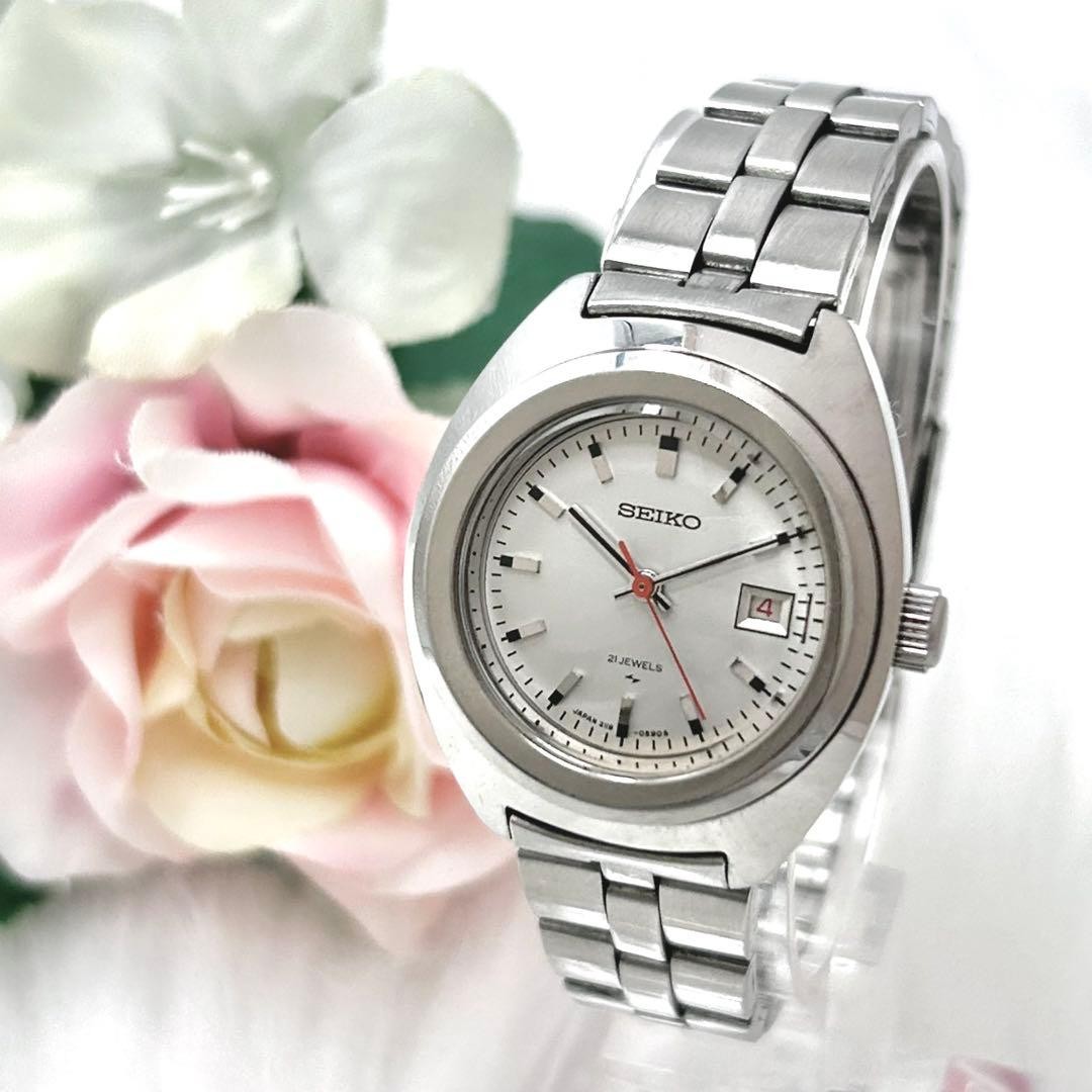 SEIKO 2118-0410 Manual Wind Watch, Ladies wrist 16cm/6.3in