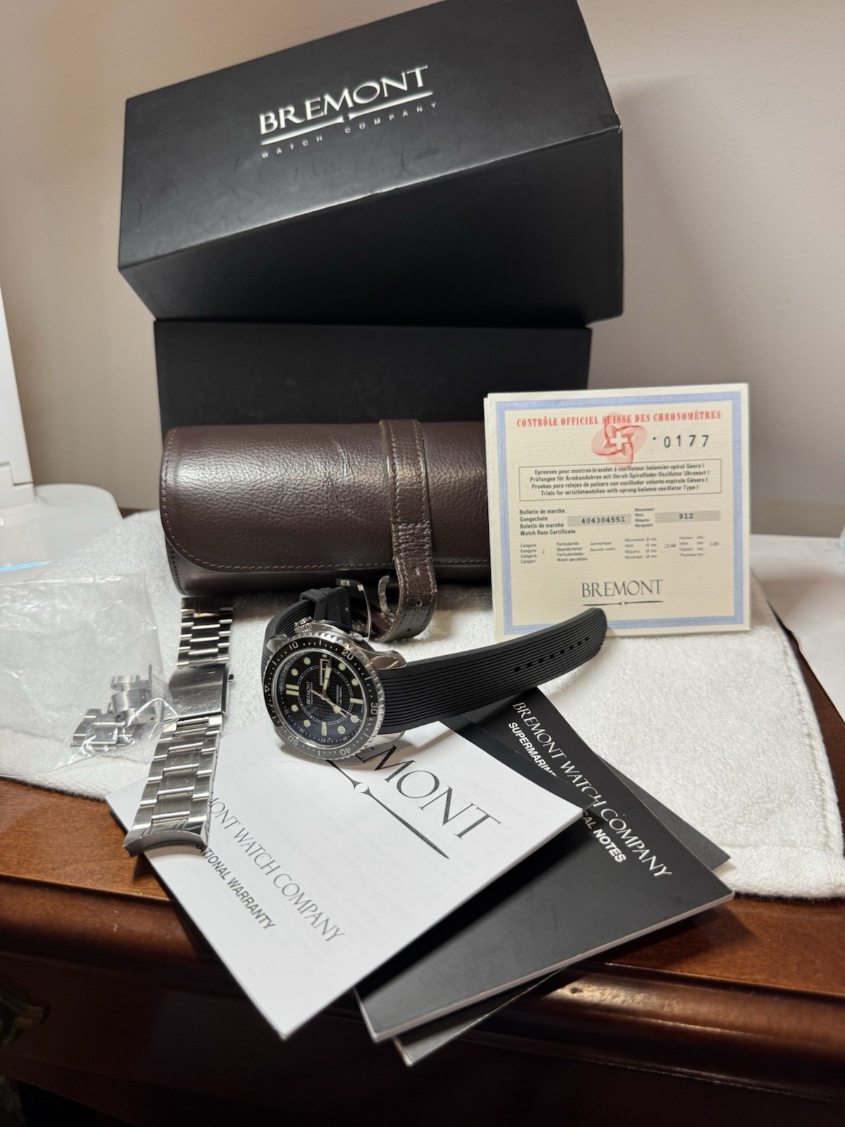 Bremont Supermarine Blue Men’s Watch – S500