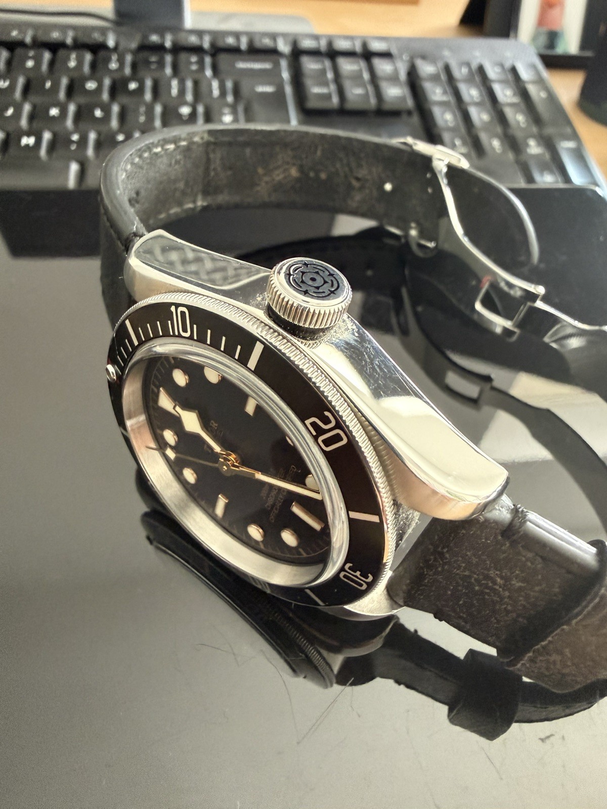 2017 Tudor Heritage Black Bay 41mm automatic watch – Excellent condition