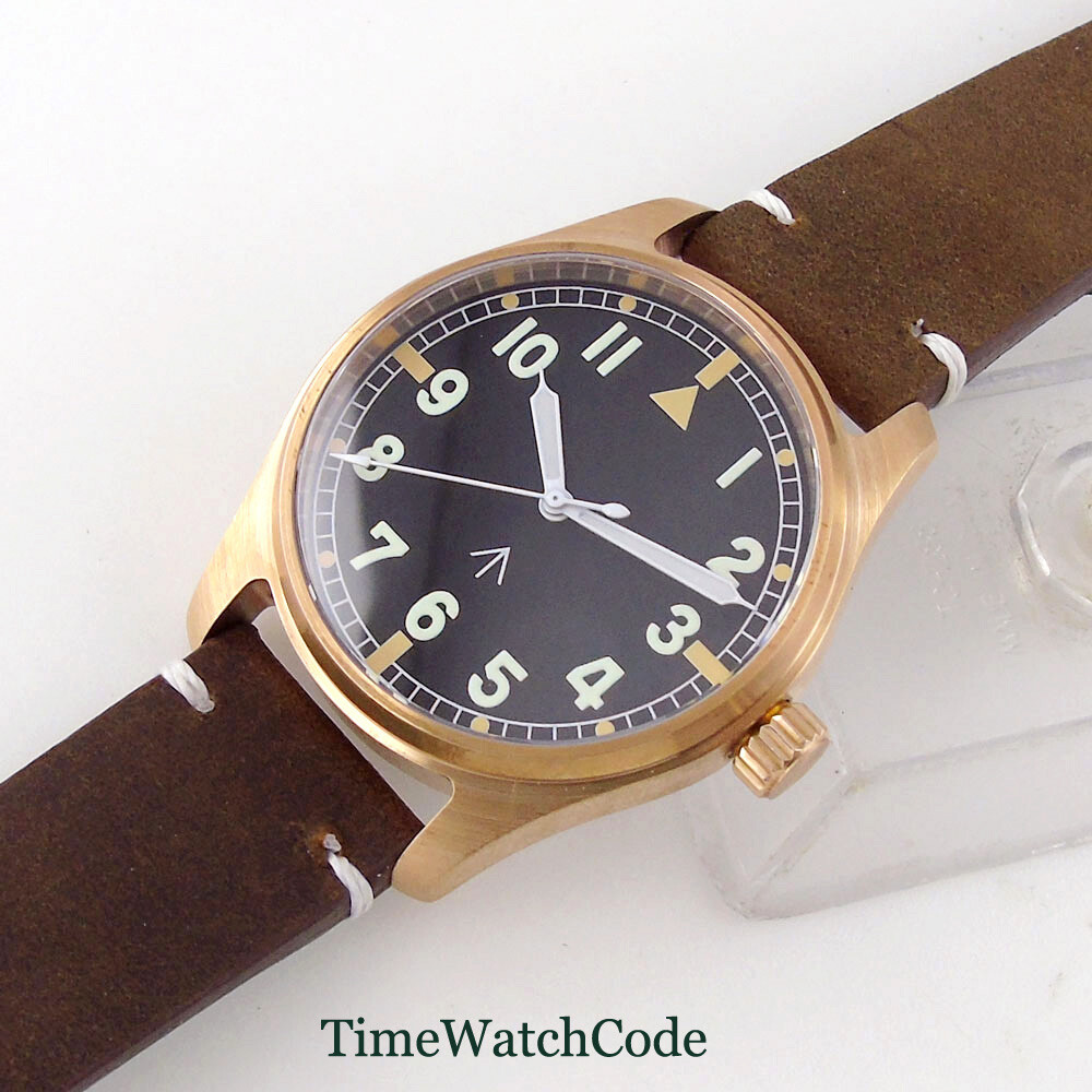 39mm Diver Automatic Men’s Watch Solid Bronze CUSN8 NH35A PT5000 Sapphire Glass