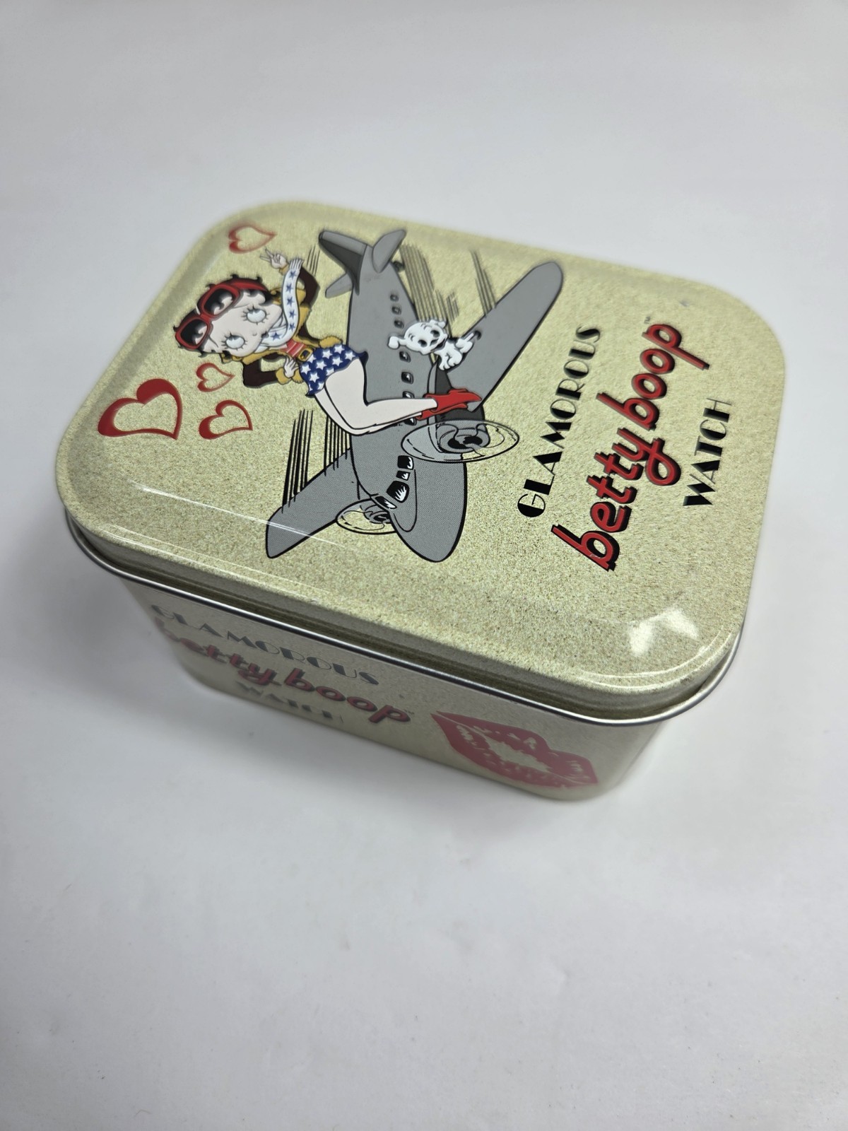 2004 Betty Boop “Hot Nurse” Watch w/ Metal Box Collectible Retro Pop Culture