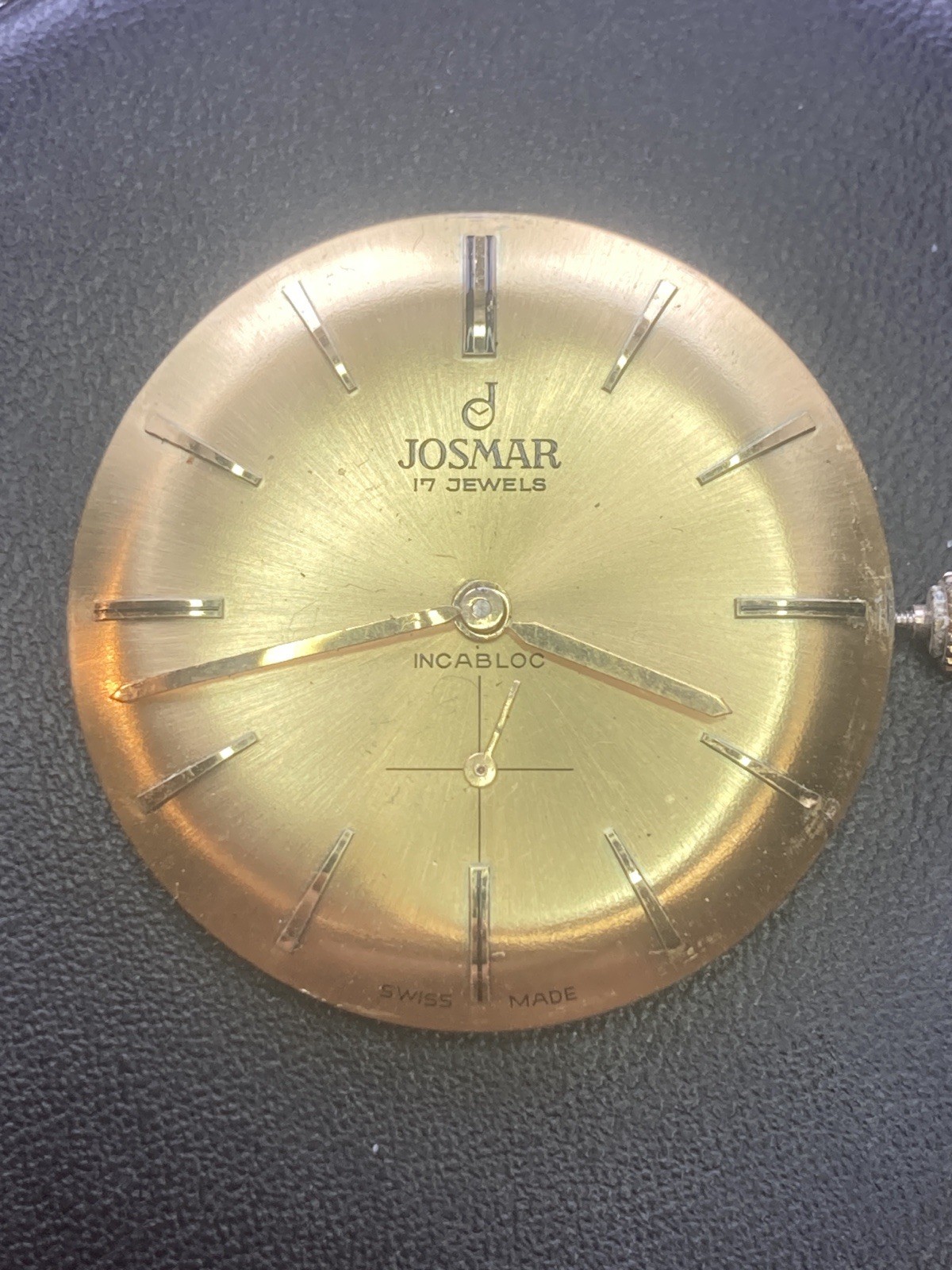 Vintage Men’s JOSMAR CUPILLARD French Watch, Cupillard 233-68 – Spares/Repairs