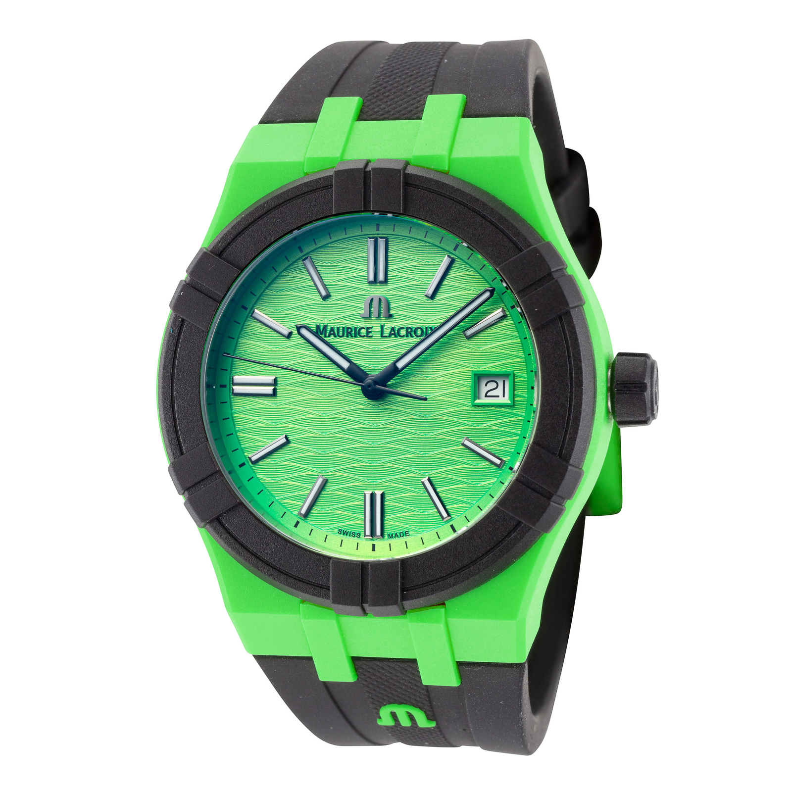 Maurice Lacroix Men’s Aikon #Tide 40mm Quartz Watch AI2008-70070-300-0