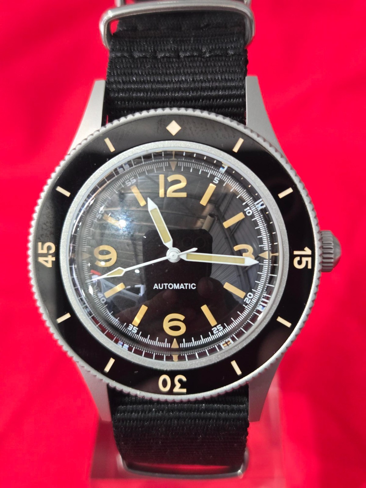 CJ CUSTOM VINTAGE DIVER 50 FATHOMS WR20ATM
