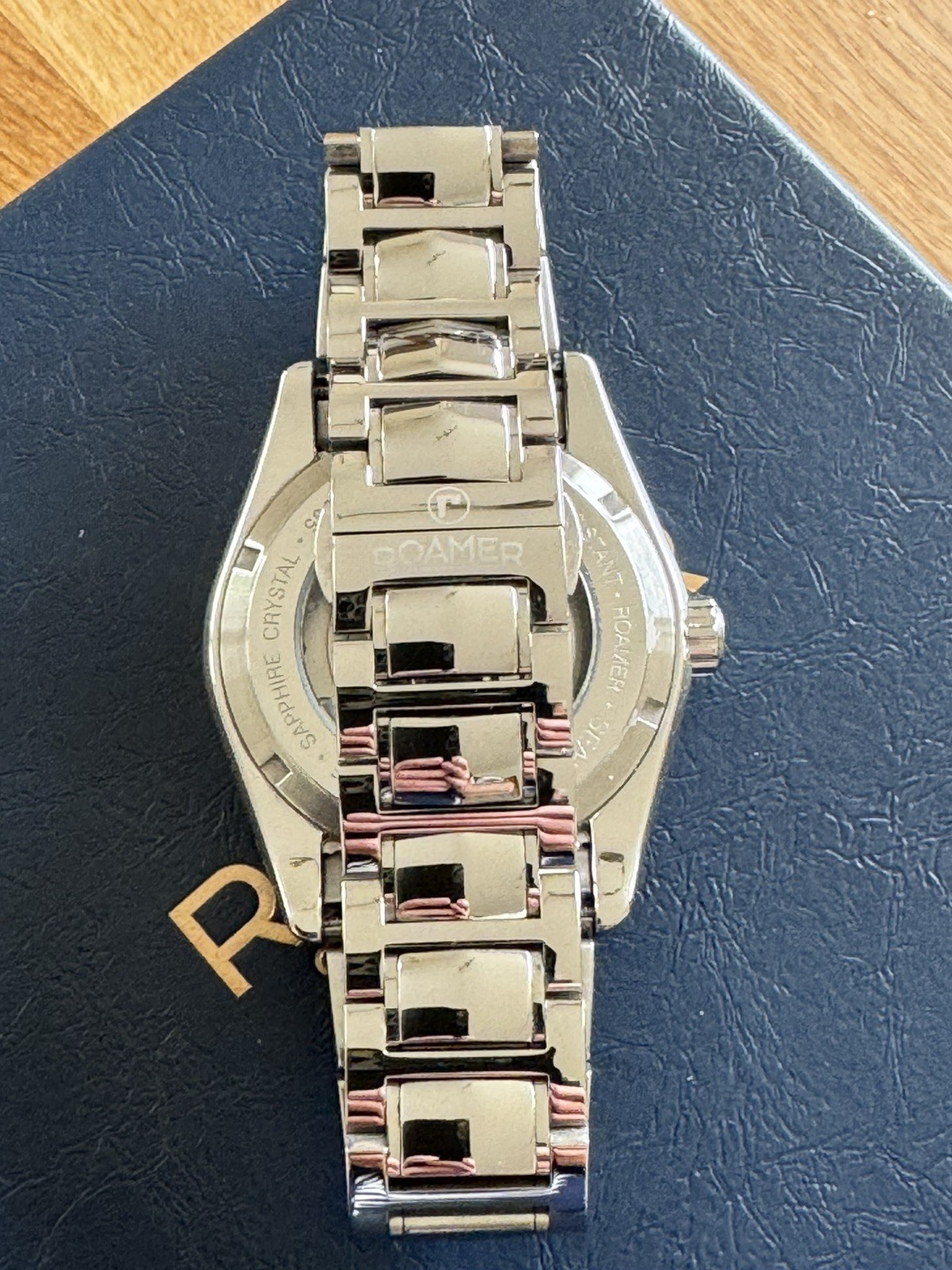 Roamer 210665 41 25 20 Searock Automatic White Dial.