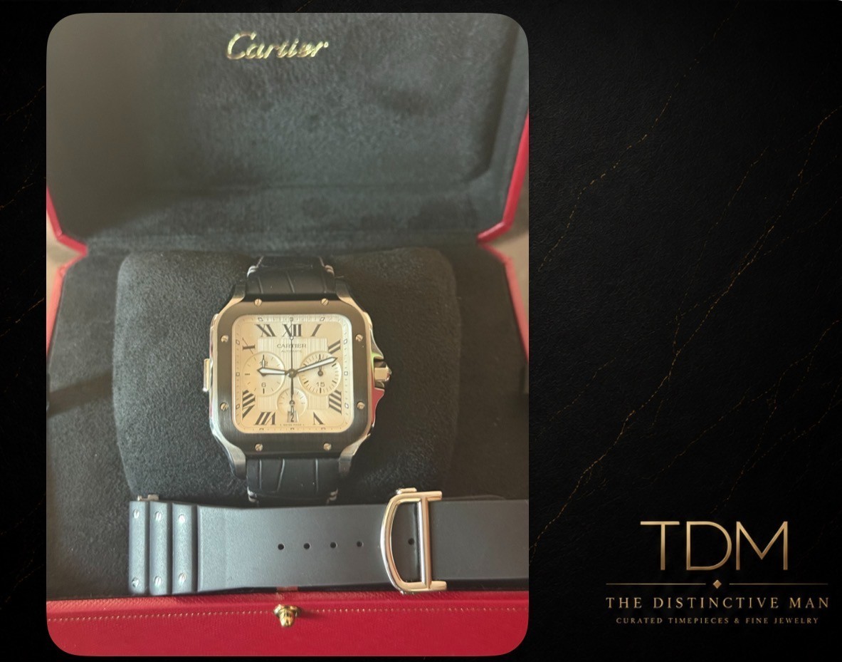 Cartier Santos XL Chronograph Year 2025 WSSA0017